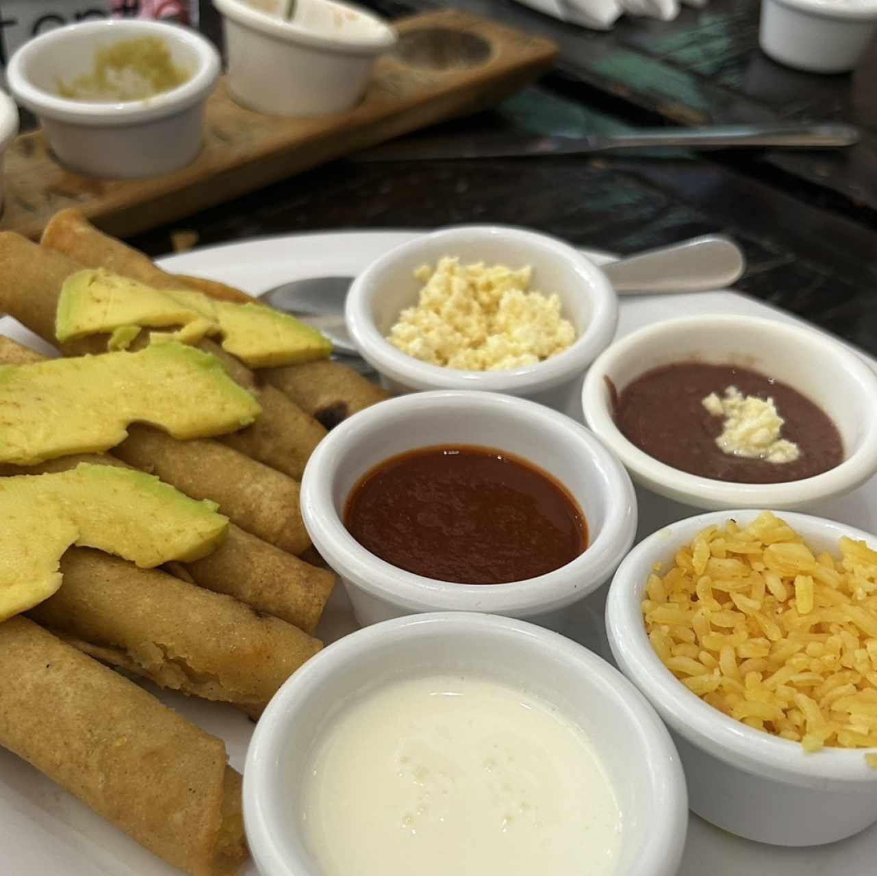 Flautas de Pollo, de Pastor ó Mixtas