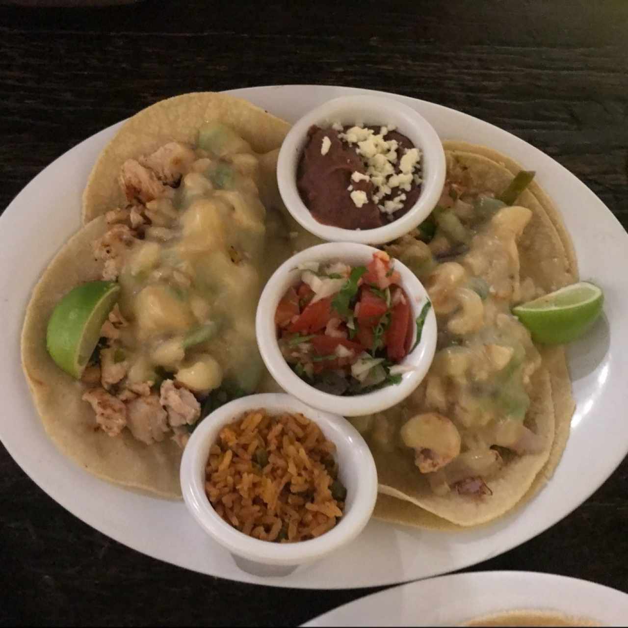 tacos de pollo