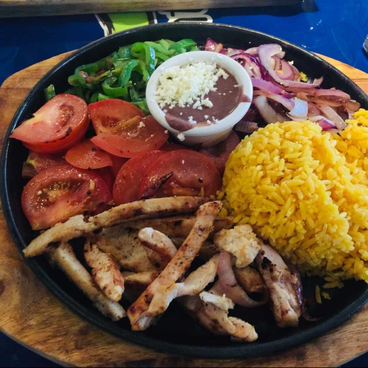 fajitas Pollo y Mixtas 