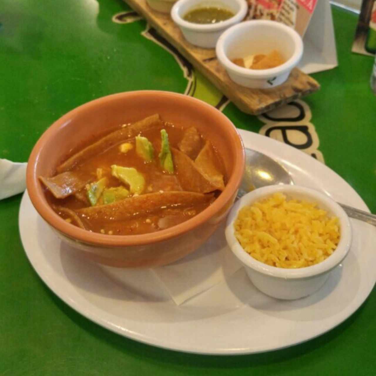 sopa azteca