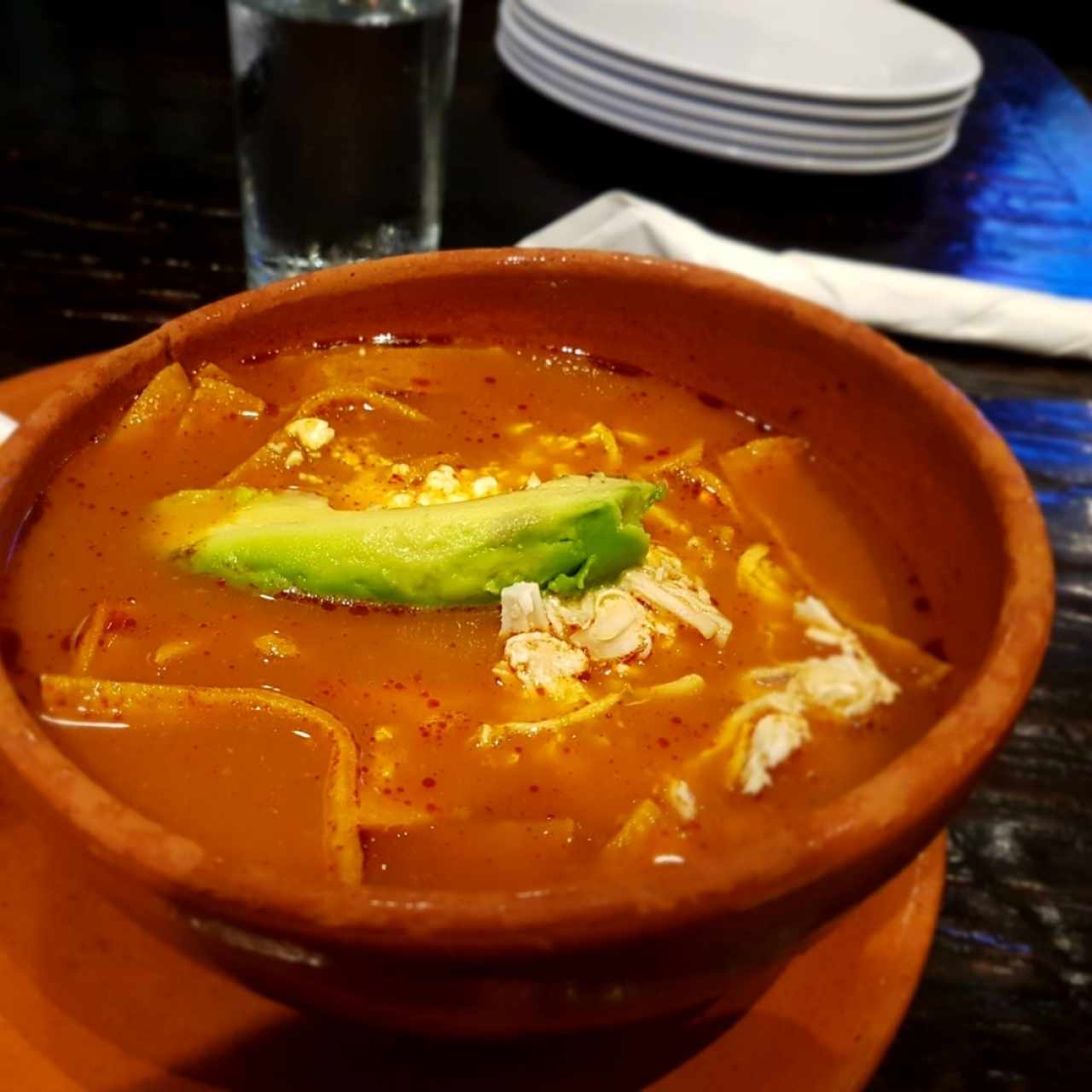 sopa de tortilla