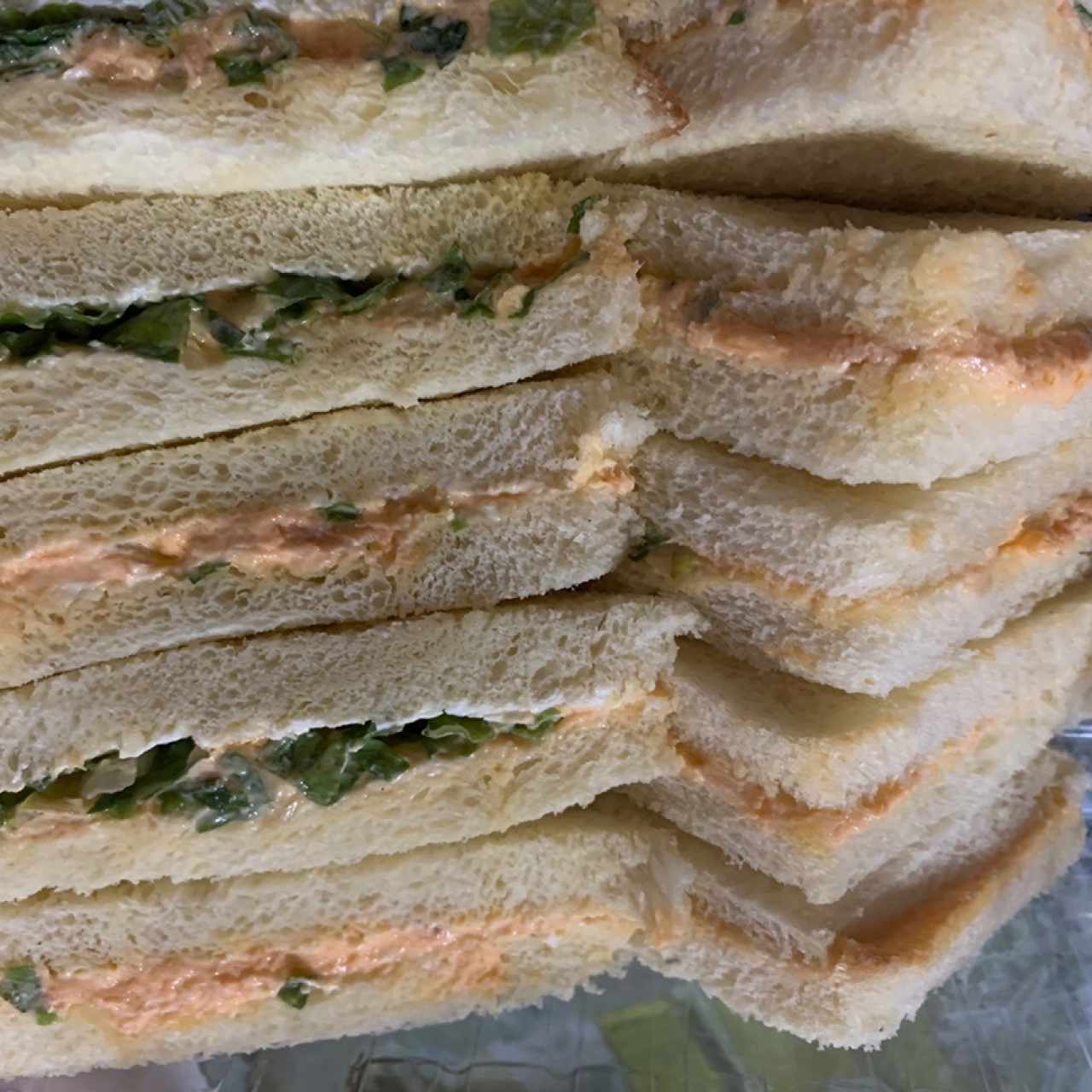 Sándwiches de Salmón Ahumado