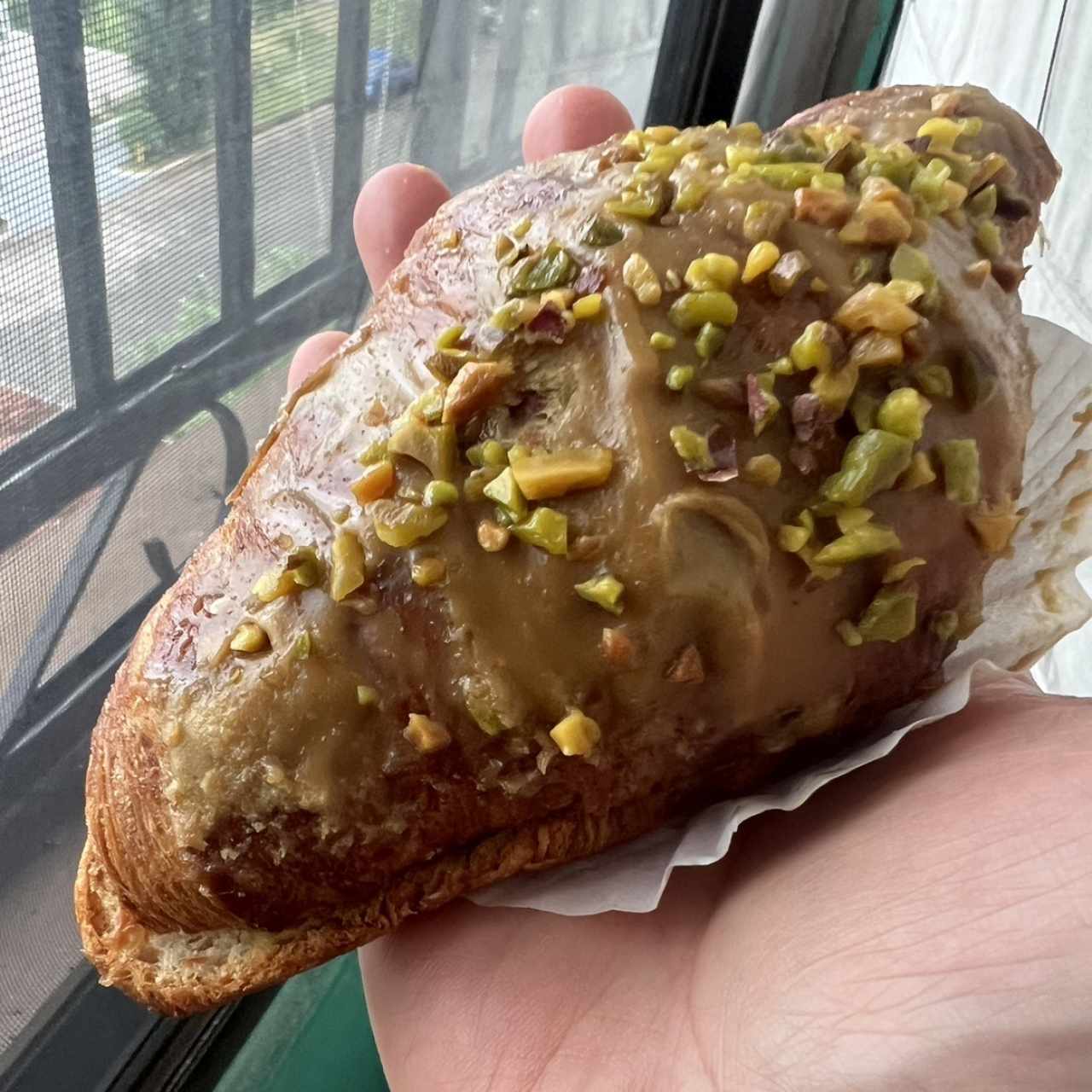 Croissant de pistacchio