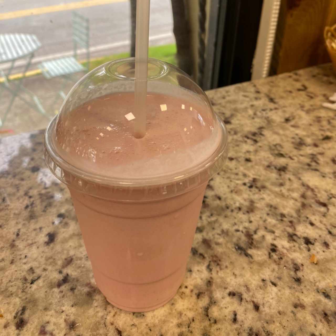 Batido de fresa