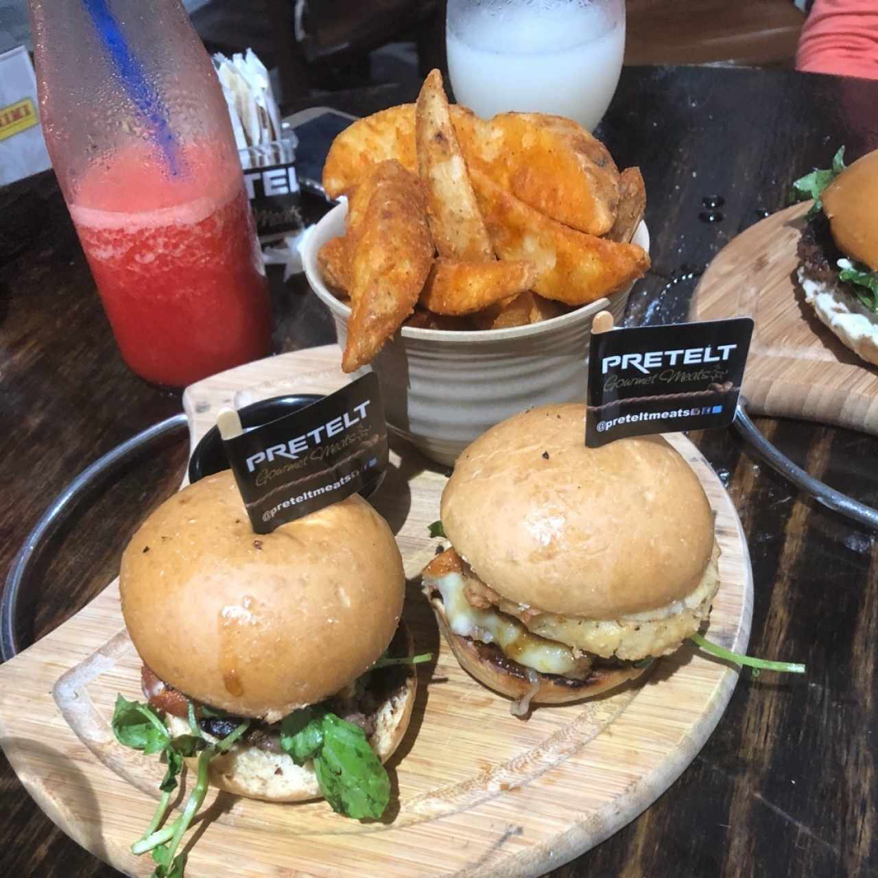 Ponchi Mini Burger Duo Black Angus