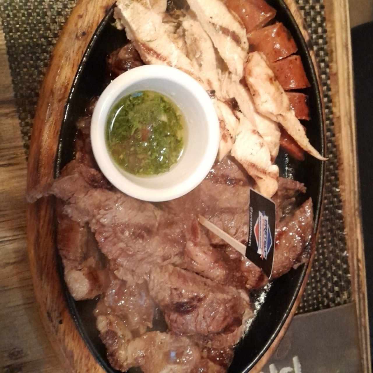 PARRILLADA BONANZA ( para 2 personas)