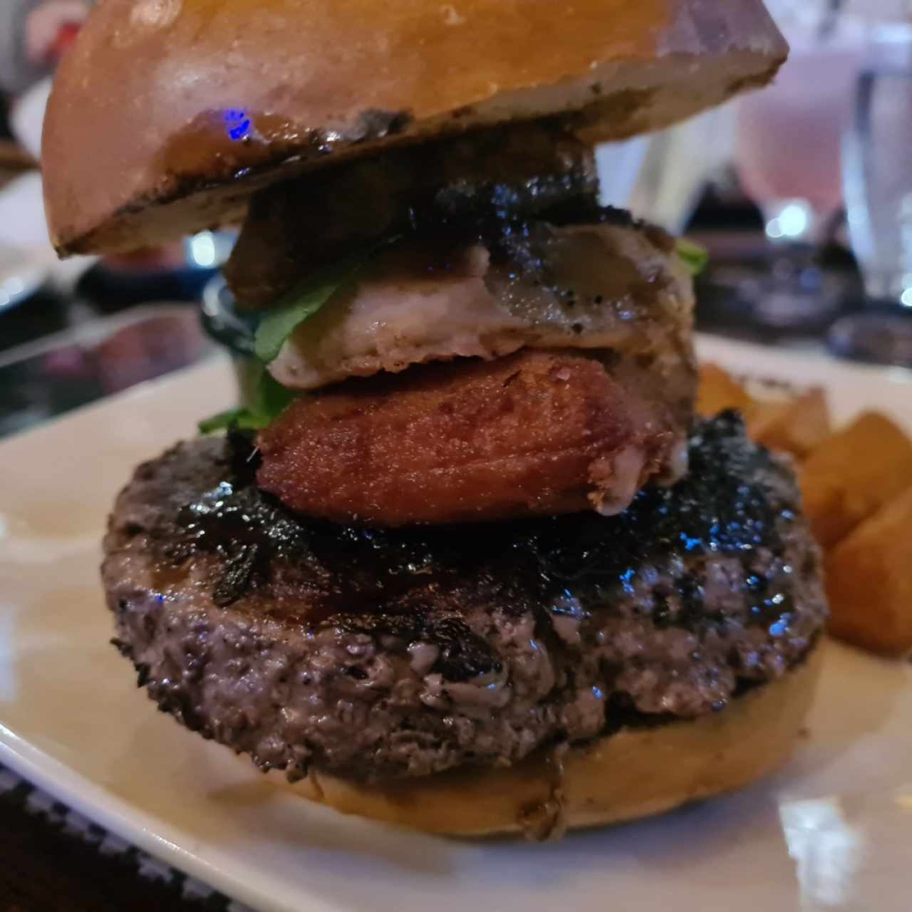 Pachos Burger Black Angus 10oz