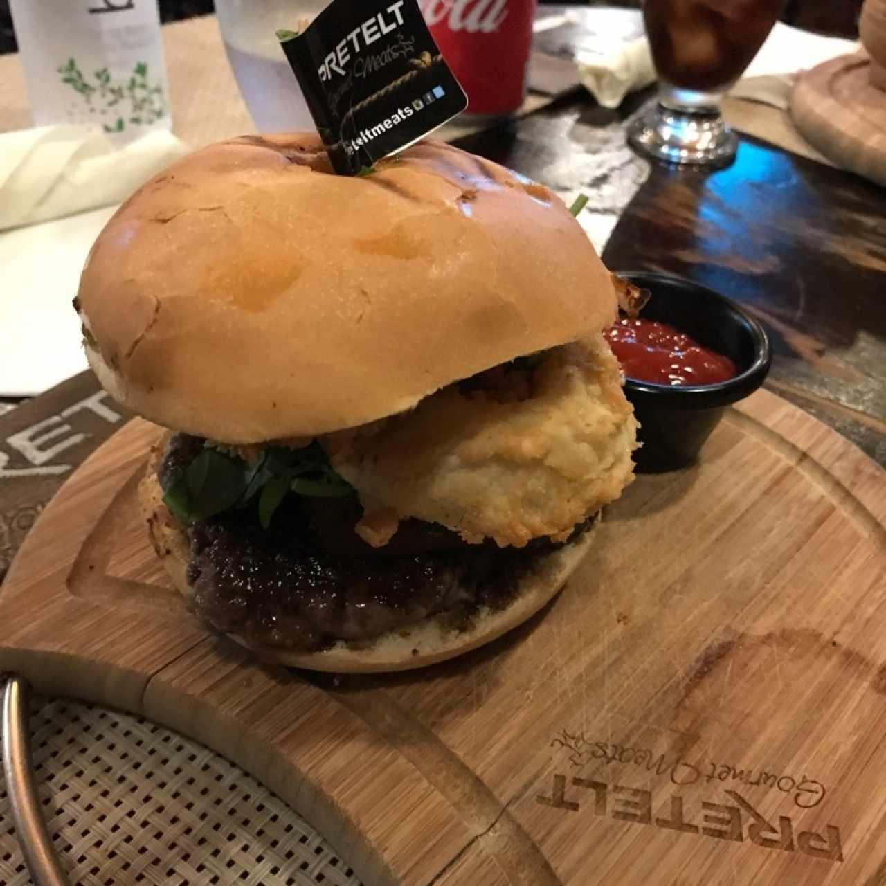 Orlys Burger Black Angus 7oz