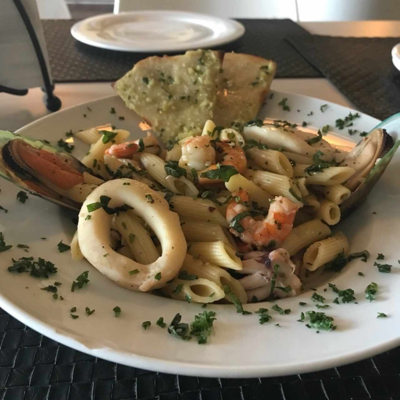 Pastas - Frutti di mare al olio 