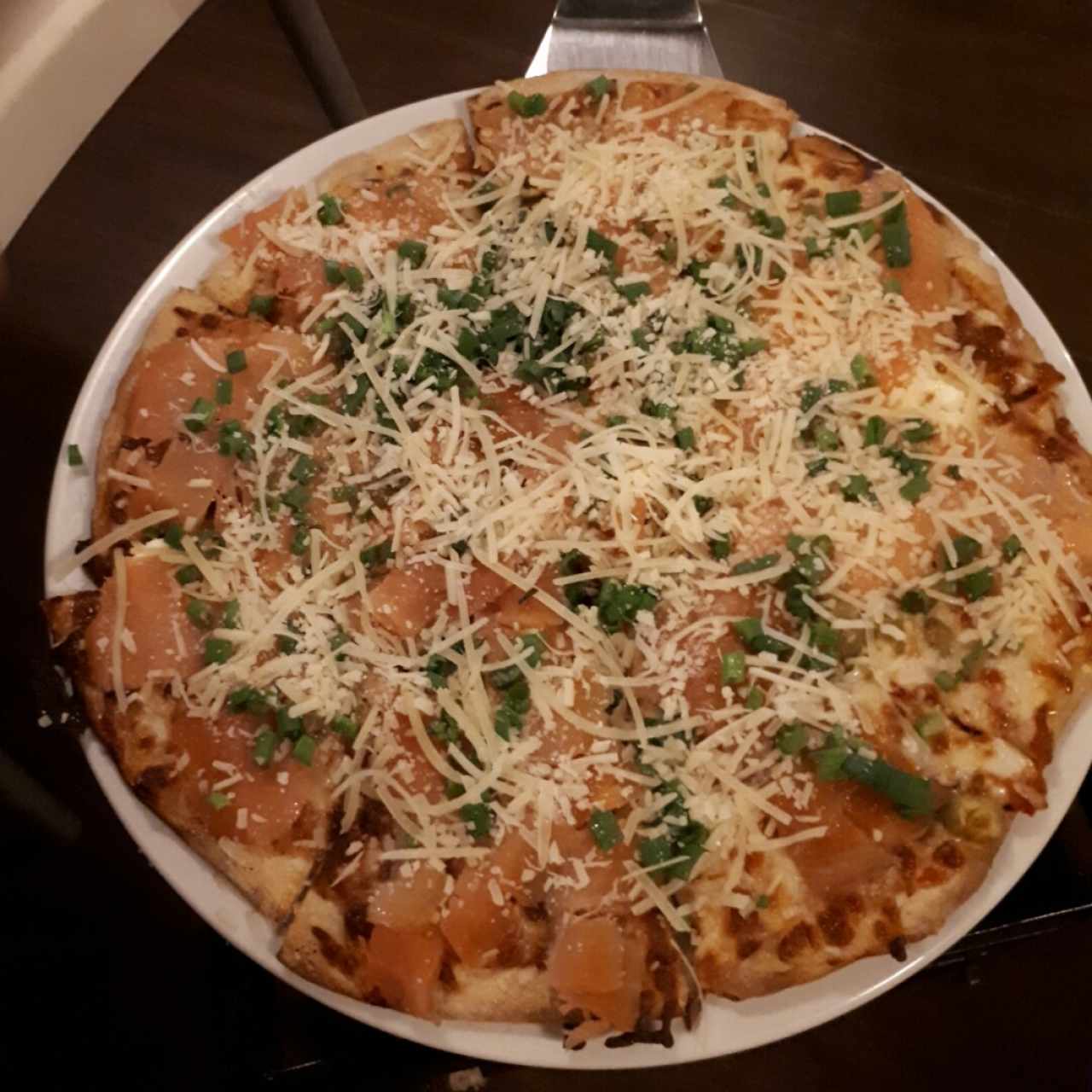 Pizza de Salmón