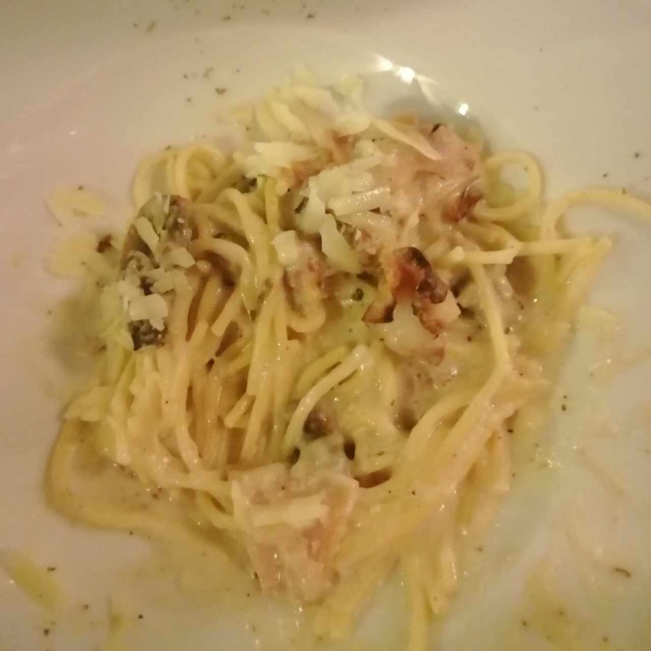 Spaguetti Alfredo 