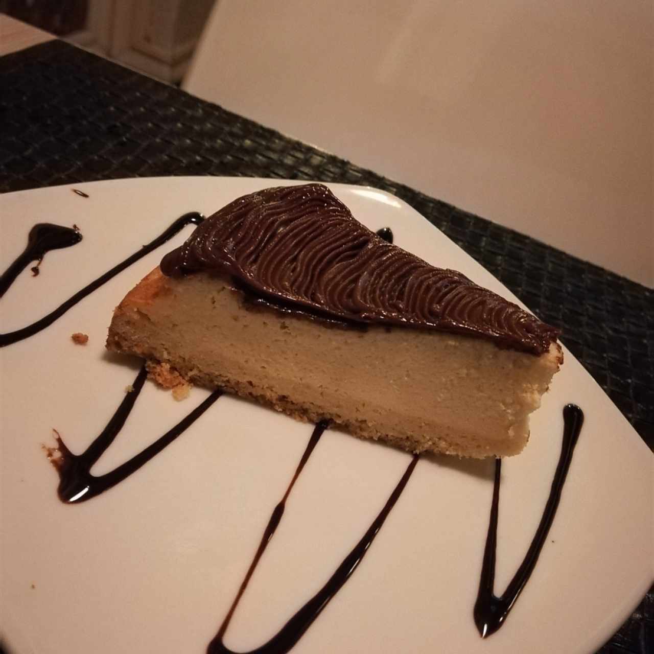 cheesecake de nutella