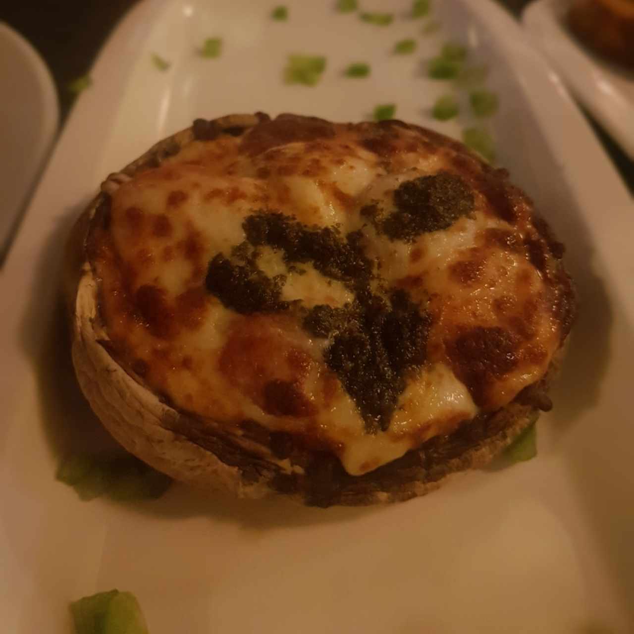 Portobello relleno