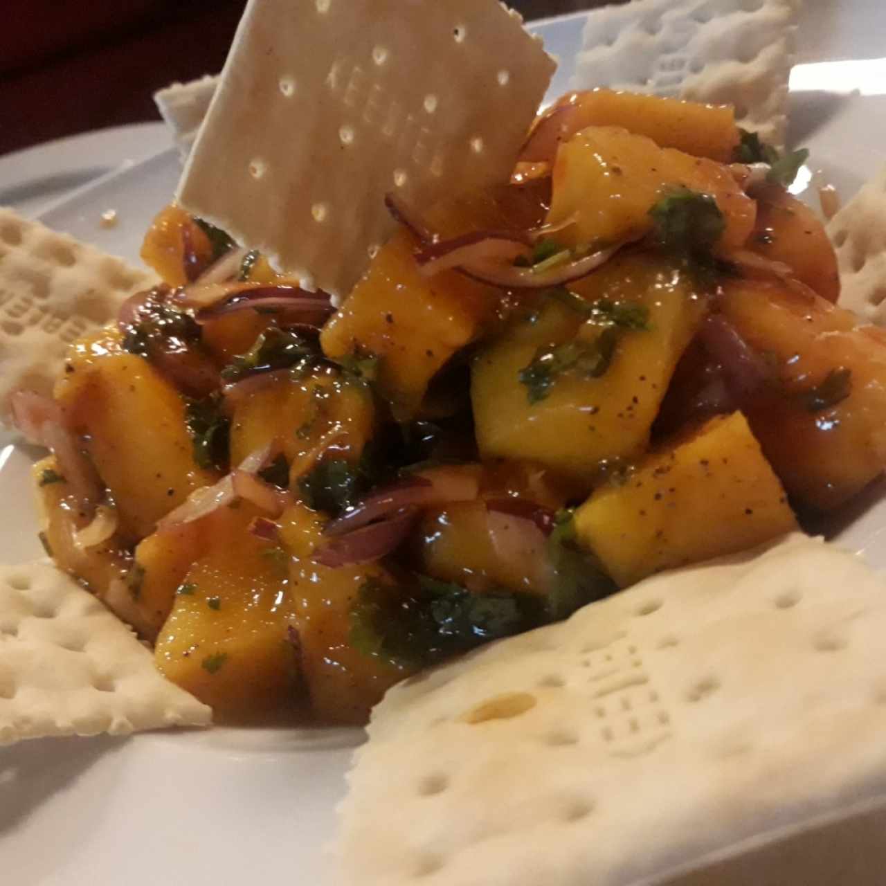 ceviche de mango