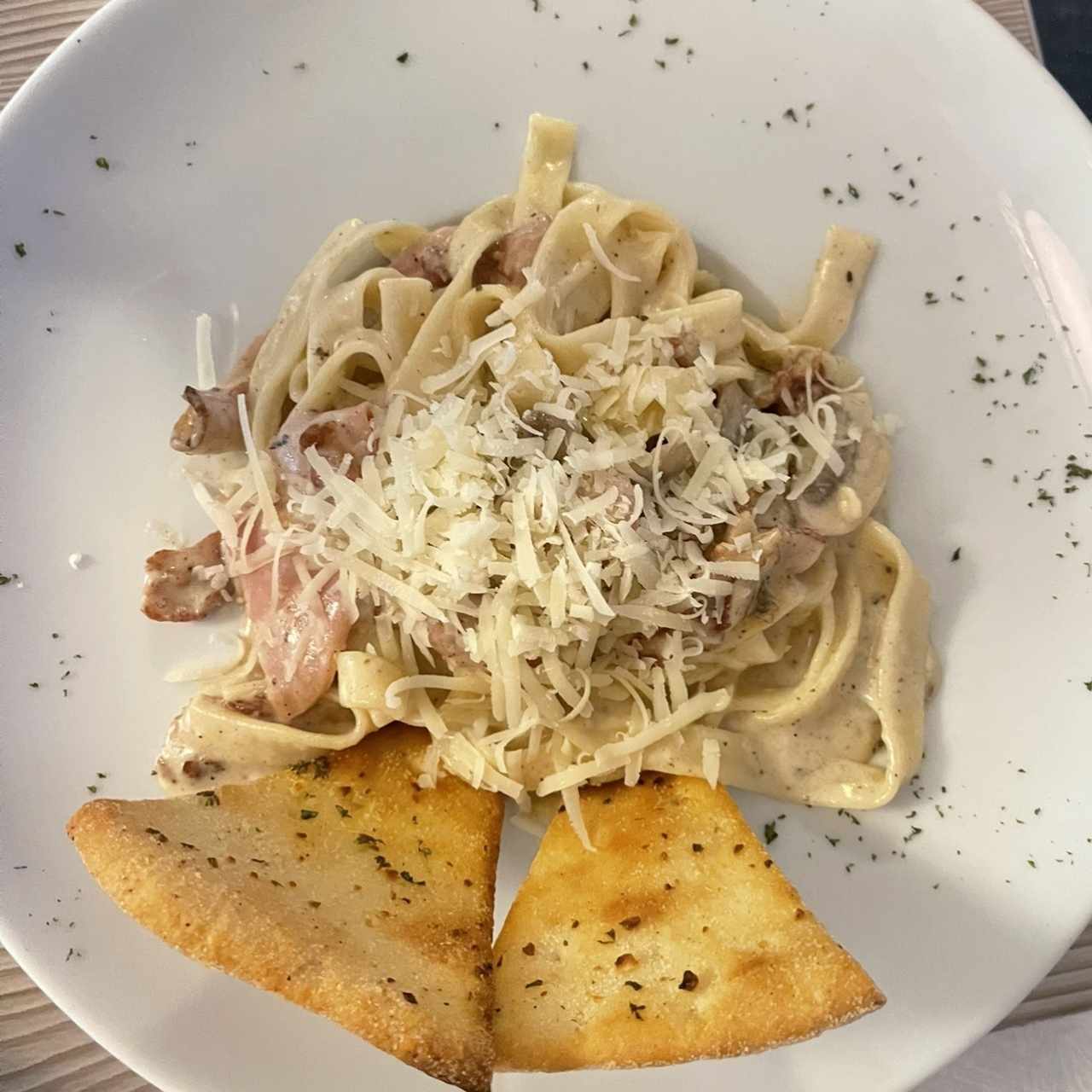 Pasta alfredo