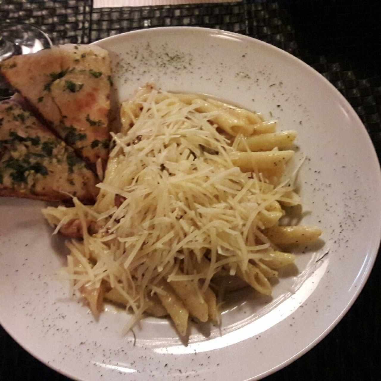 penne en salsa carbonara