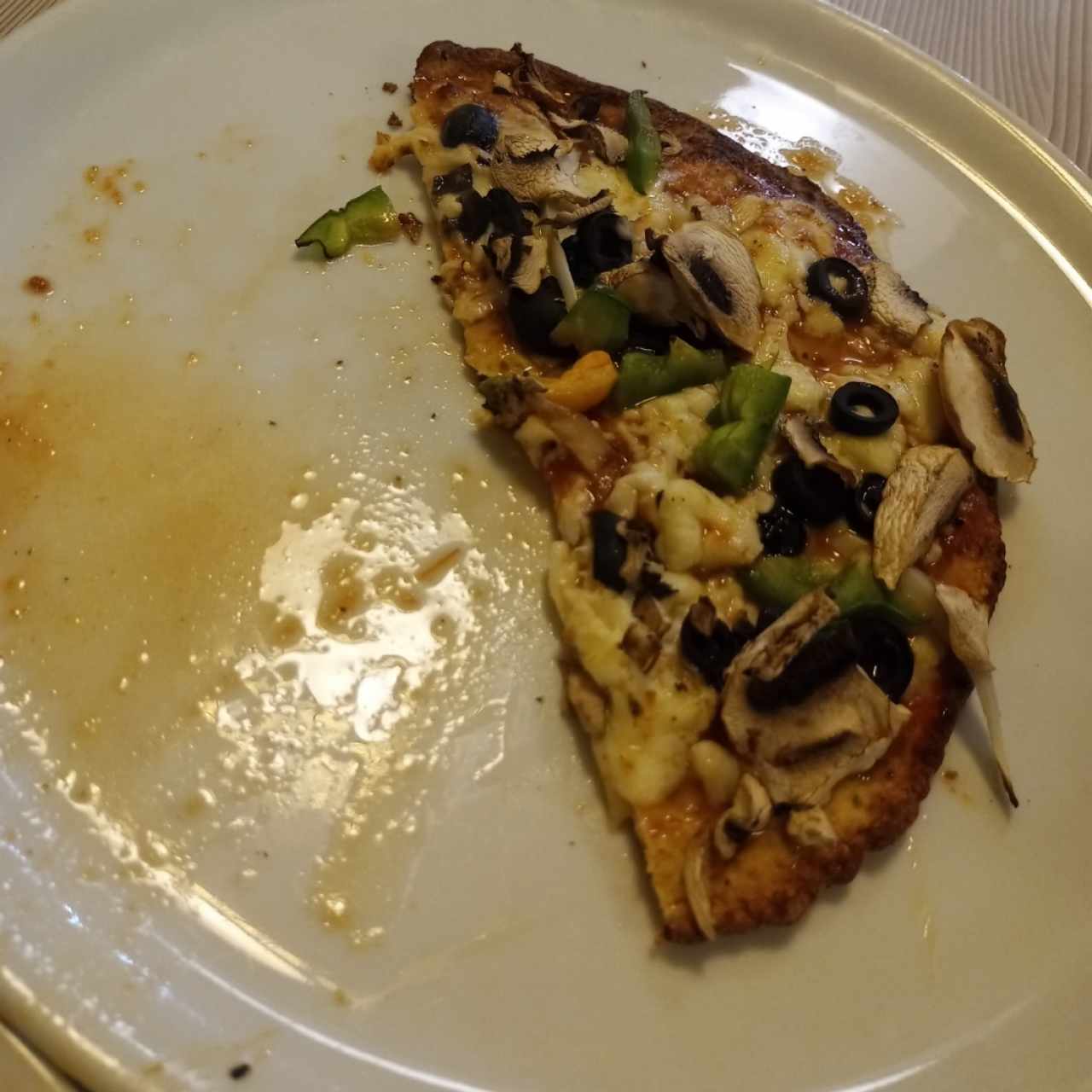 Pizza Veggies con masa de pollo