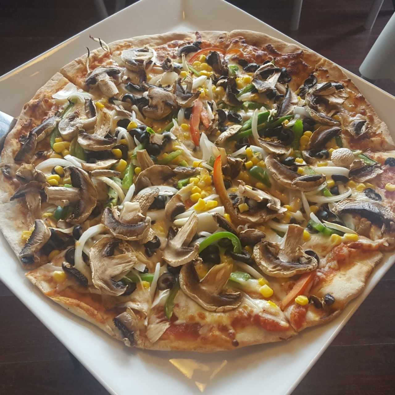 Pizza fusión - Veggies