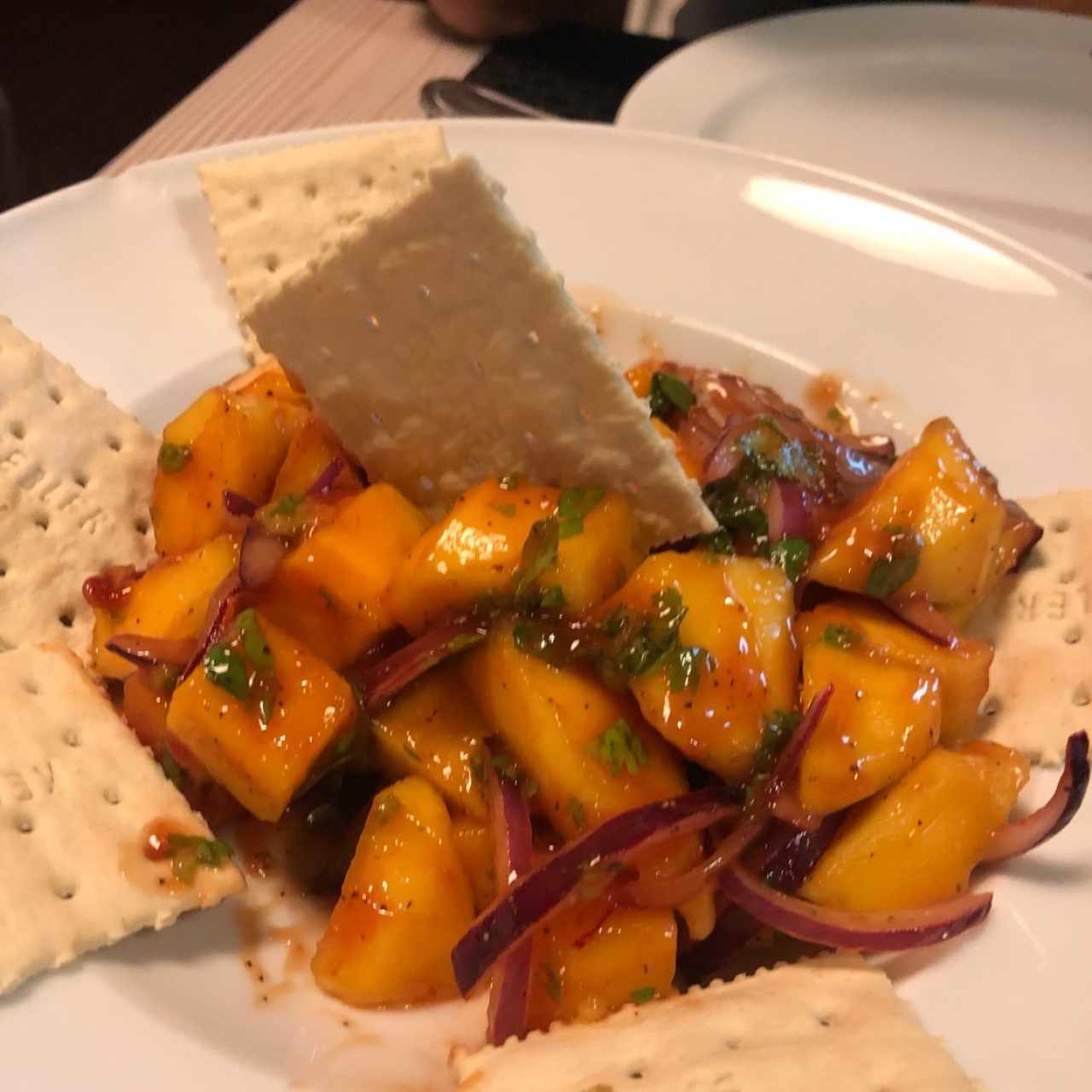 ceviche de mango