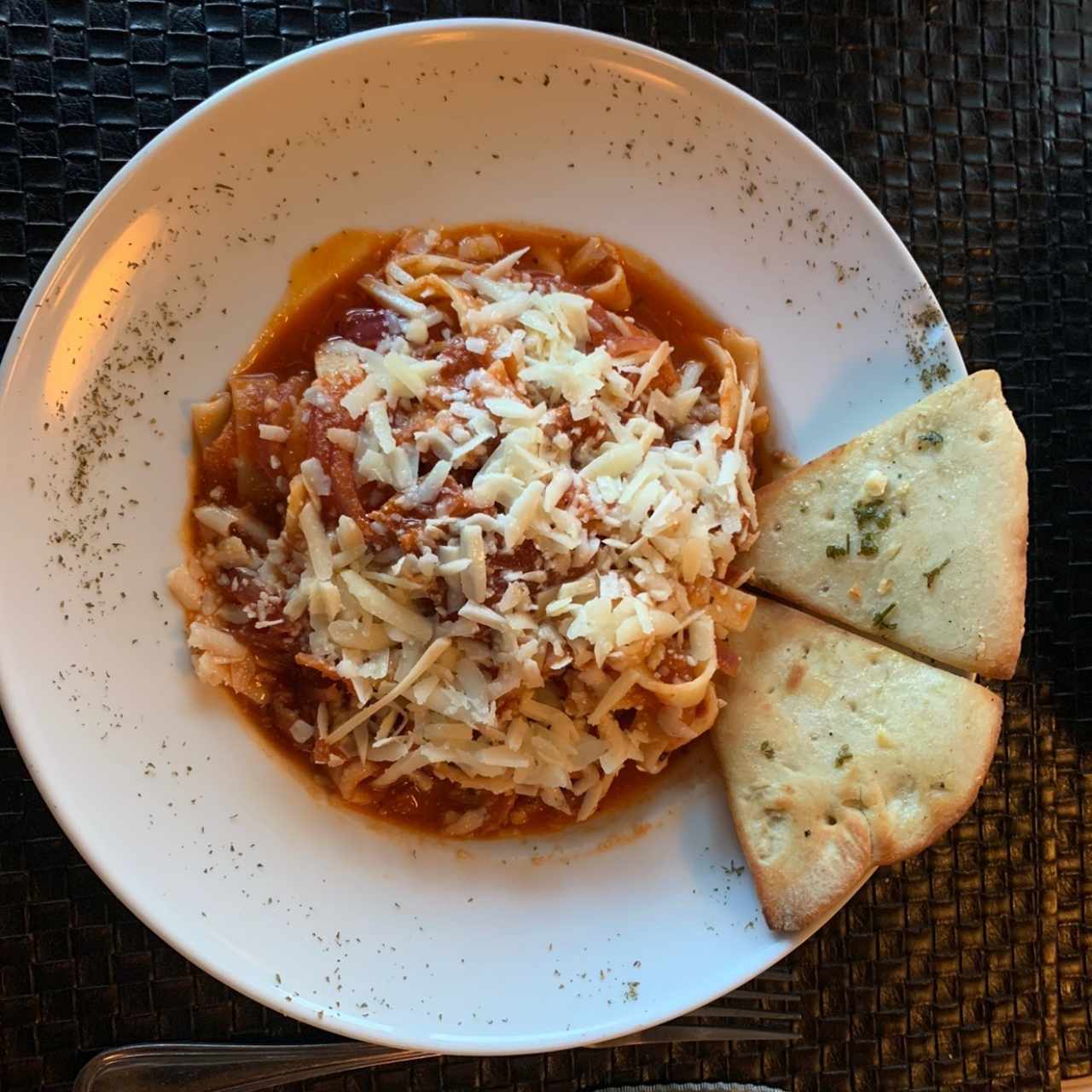 fettuccine all'amatriciana