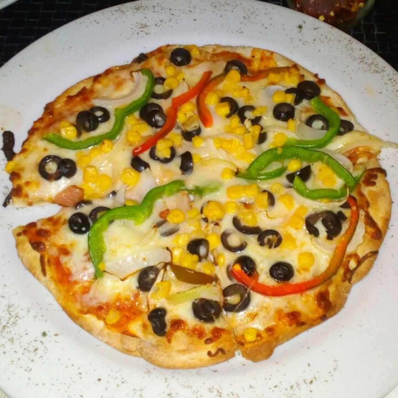 Pizza fusión - Veggies