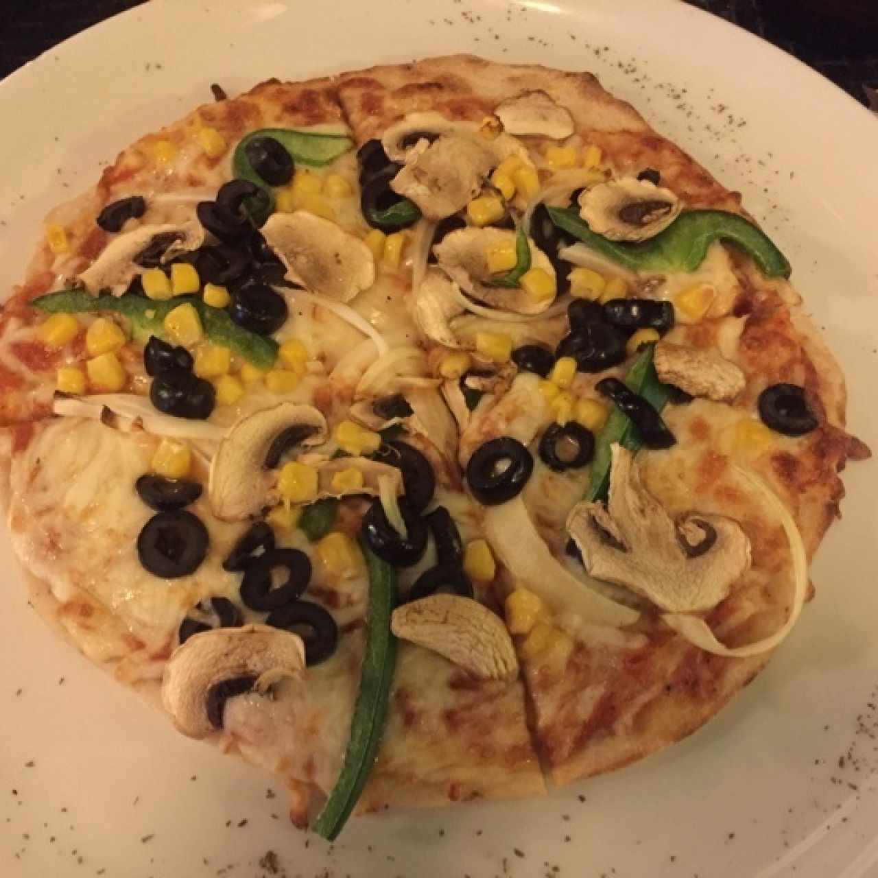 Pizza fusión - Veggies