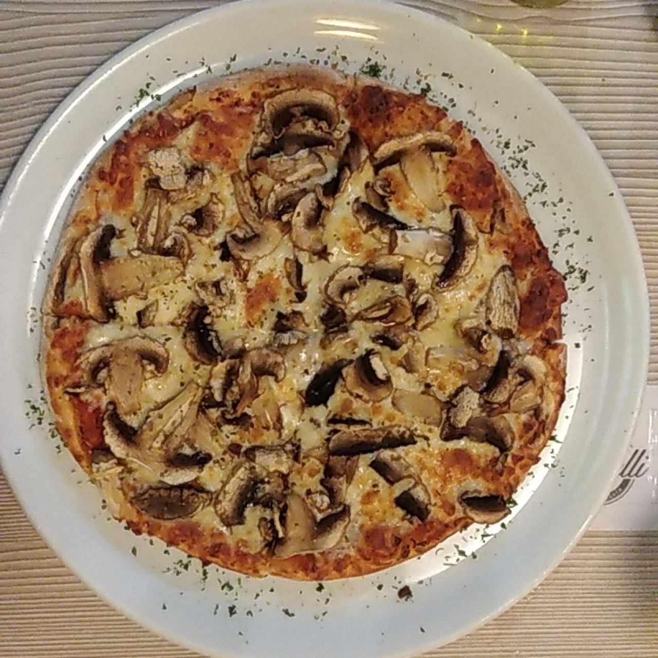 Pizza funghi