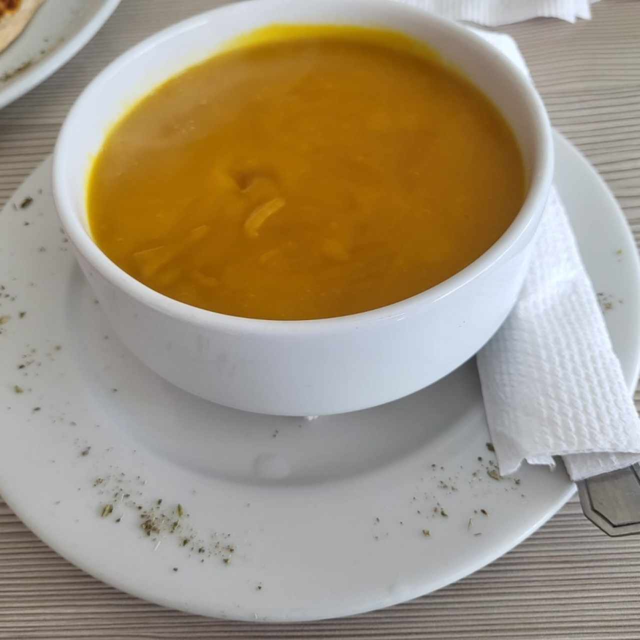  Crema de zapallo