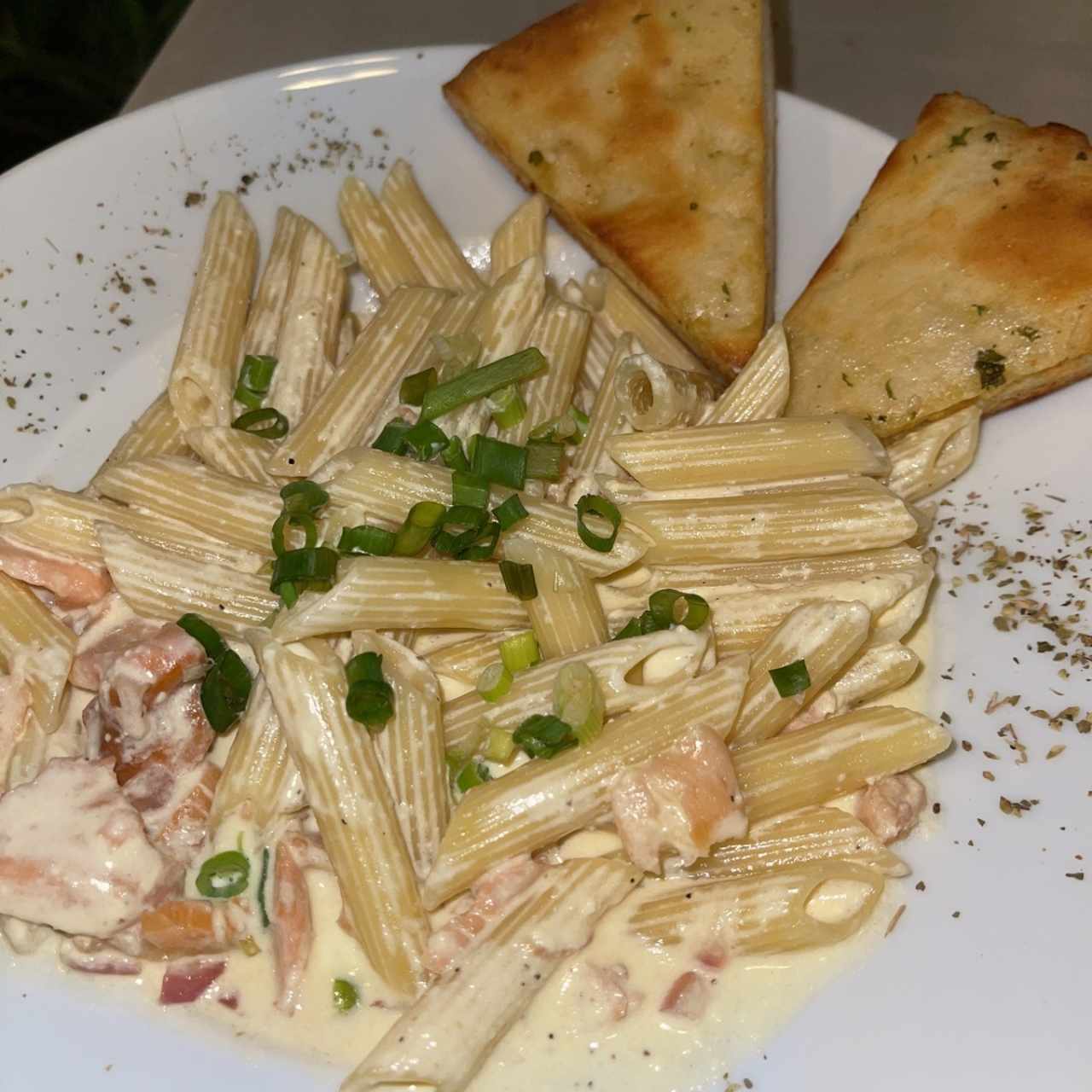 Pasta de salmon