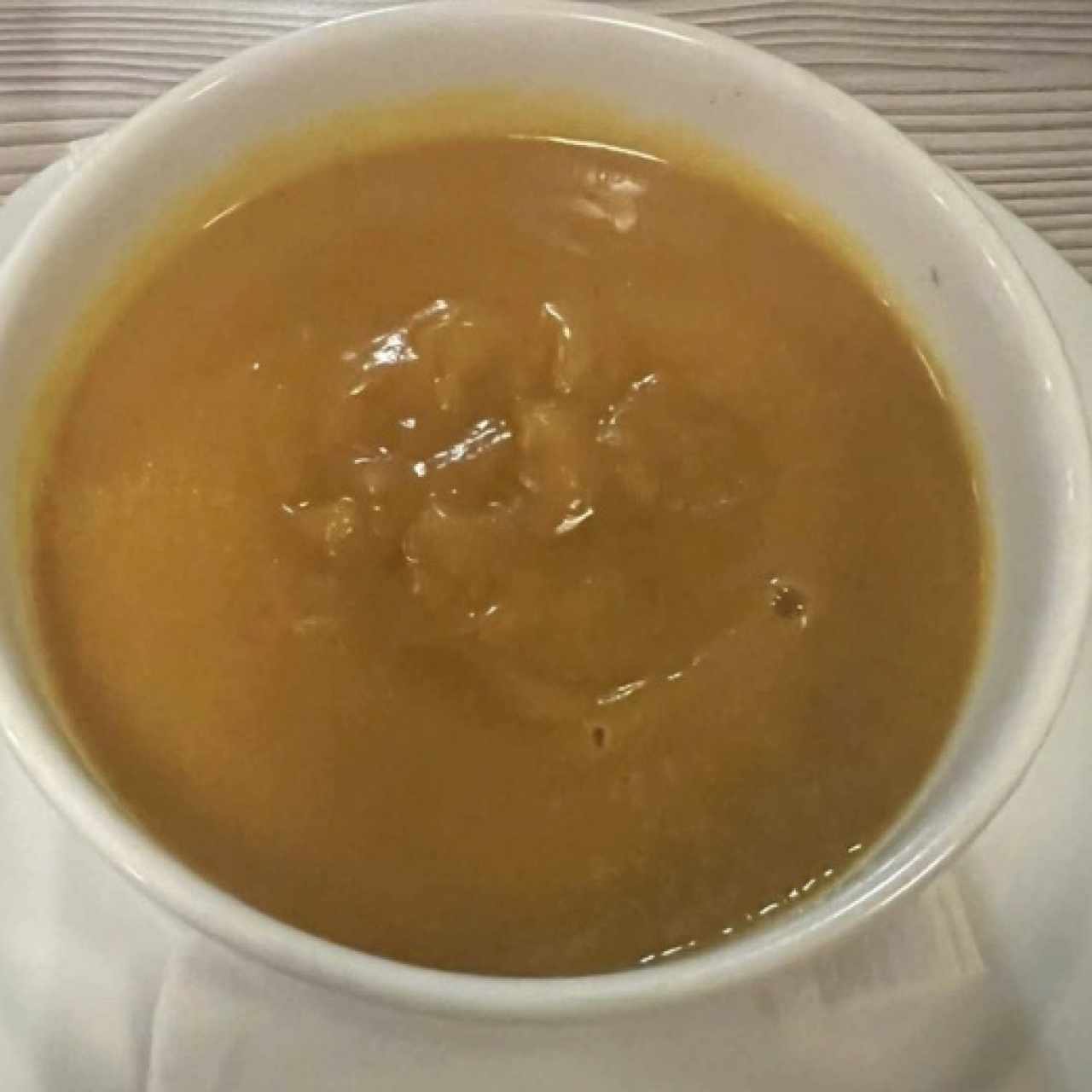 Crema de zapallo