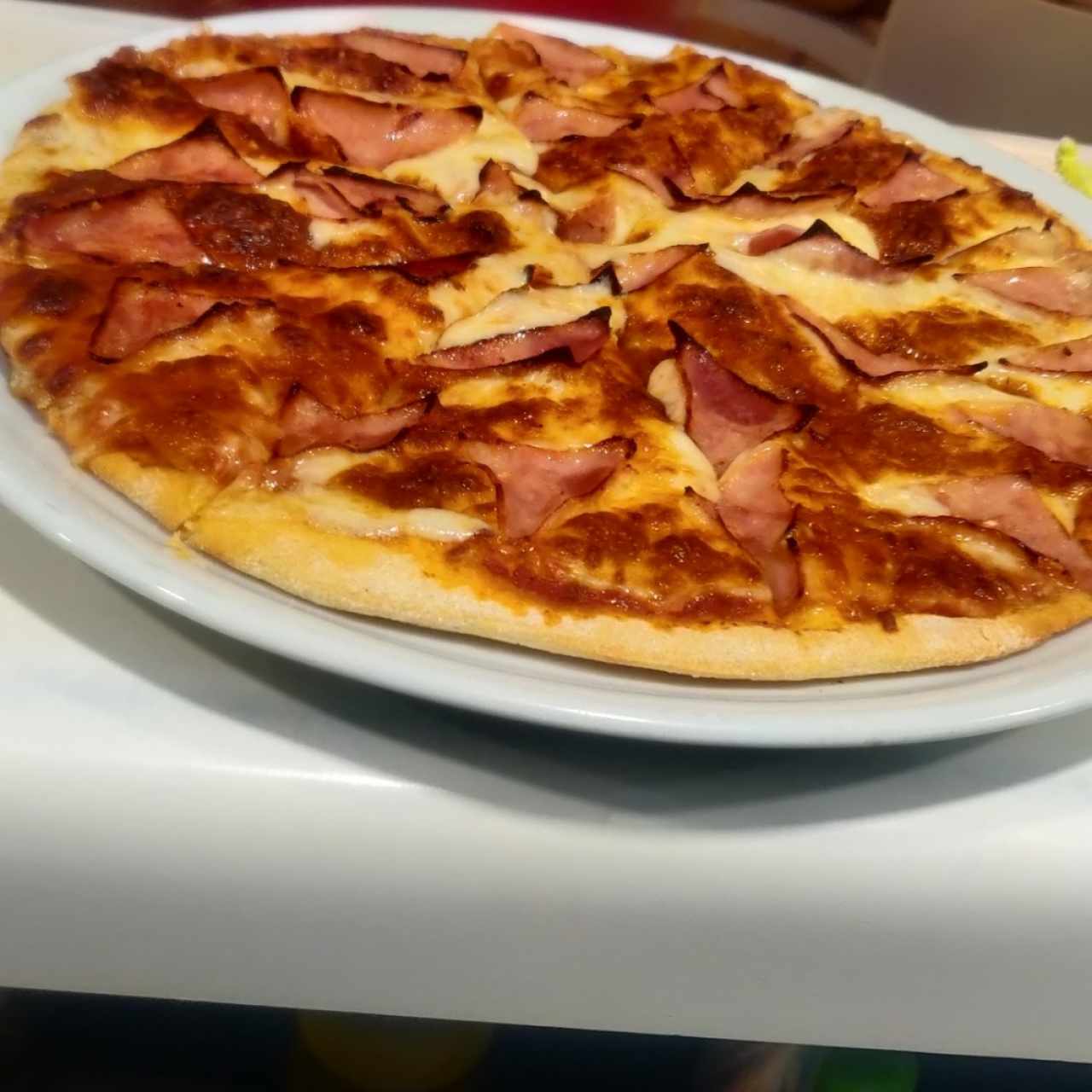 pizza de jamón 