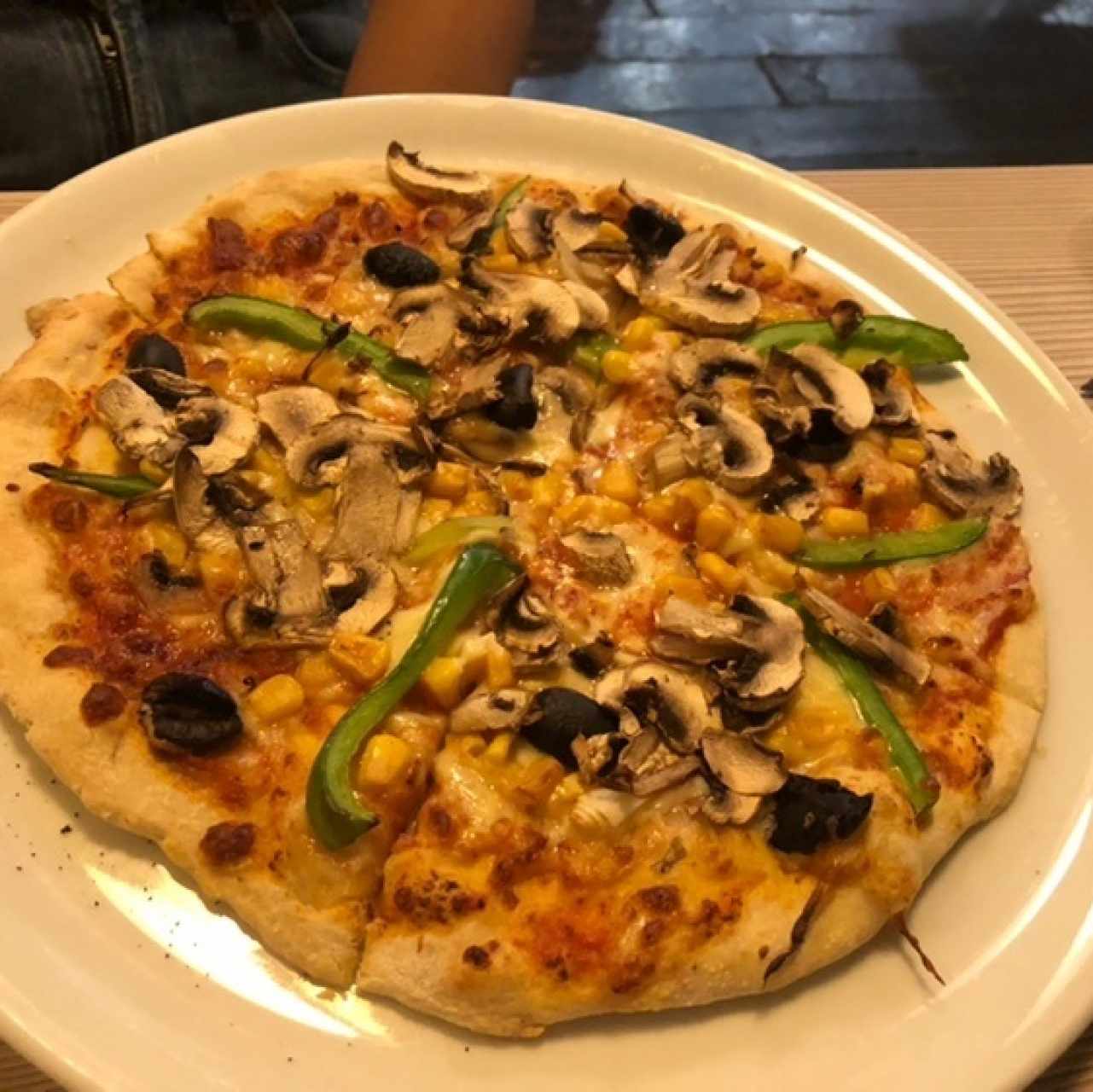 Pizza fusión - Veggies