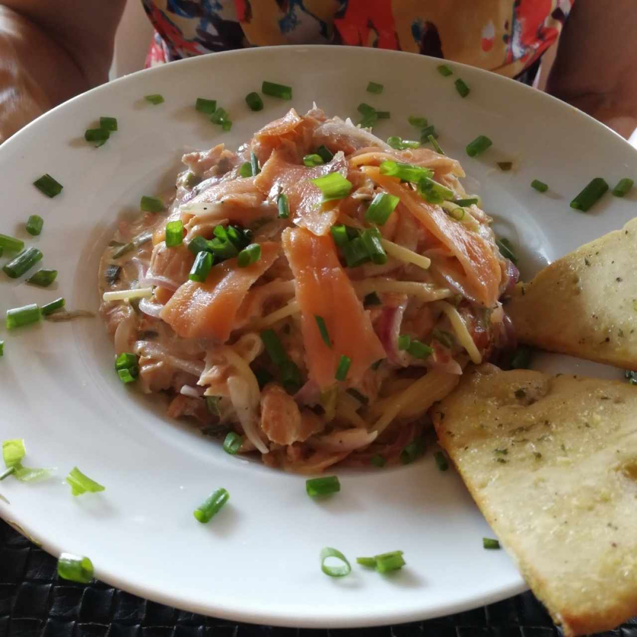 Pasta de salmón ahumado