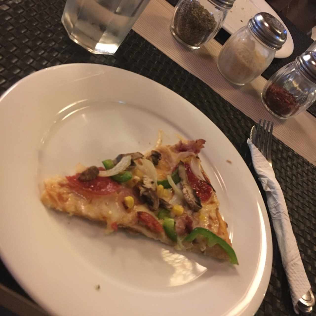 slide de pizza de Dolce tentazione