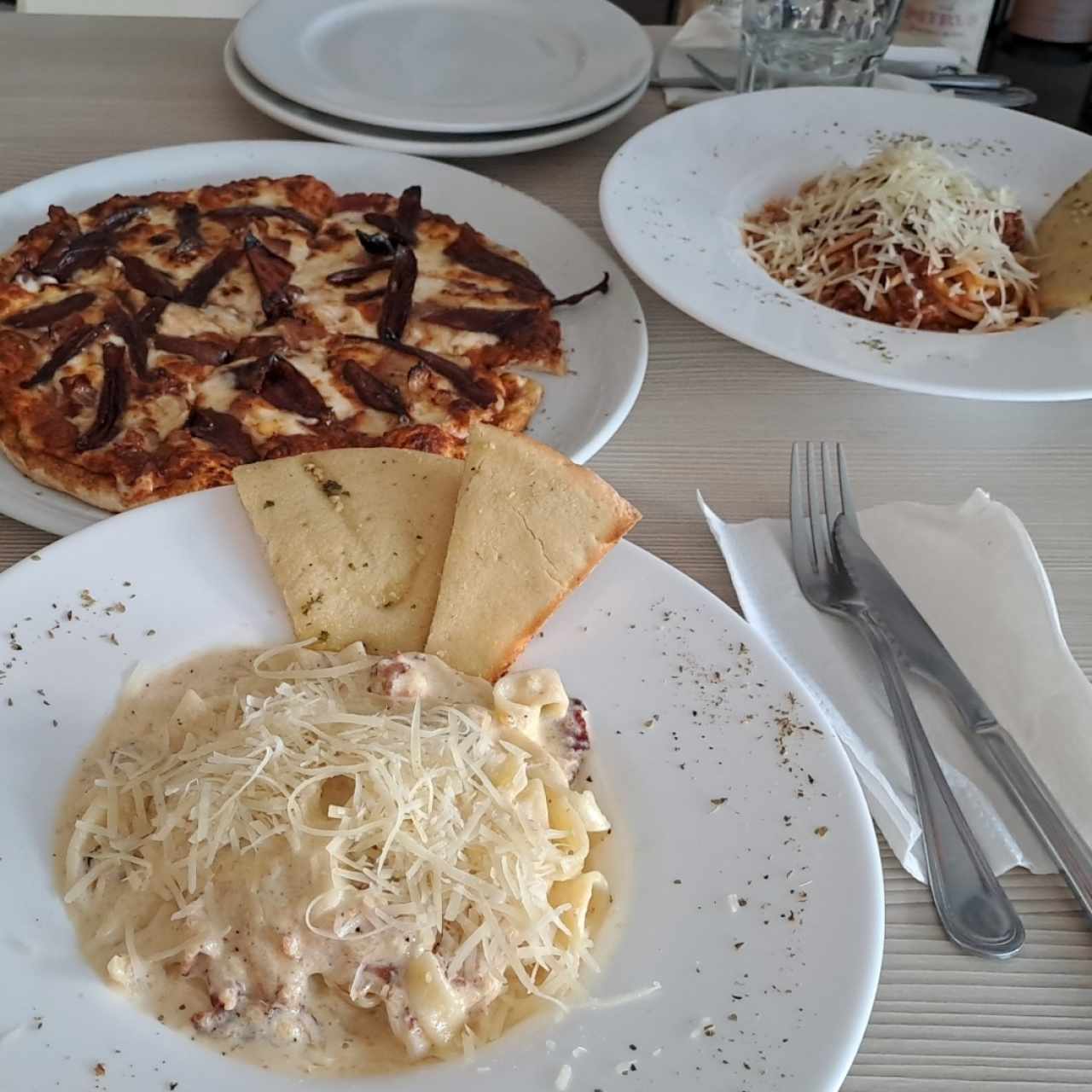 carbonara y bologna