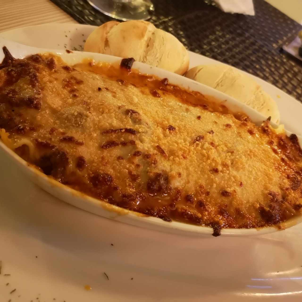 Lasagna de carne