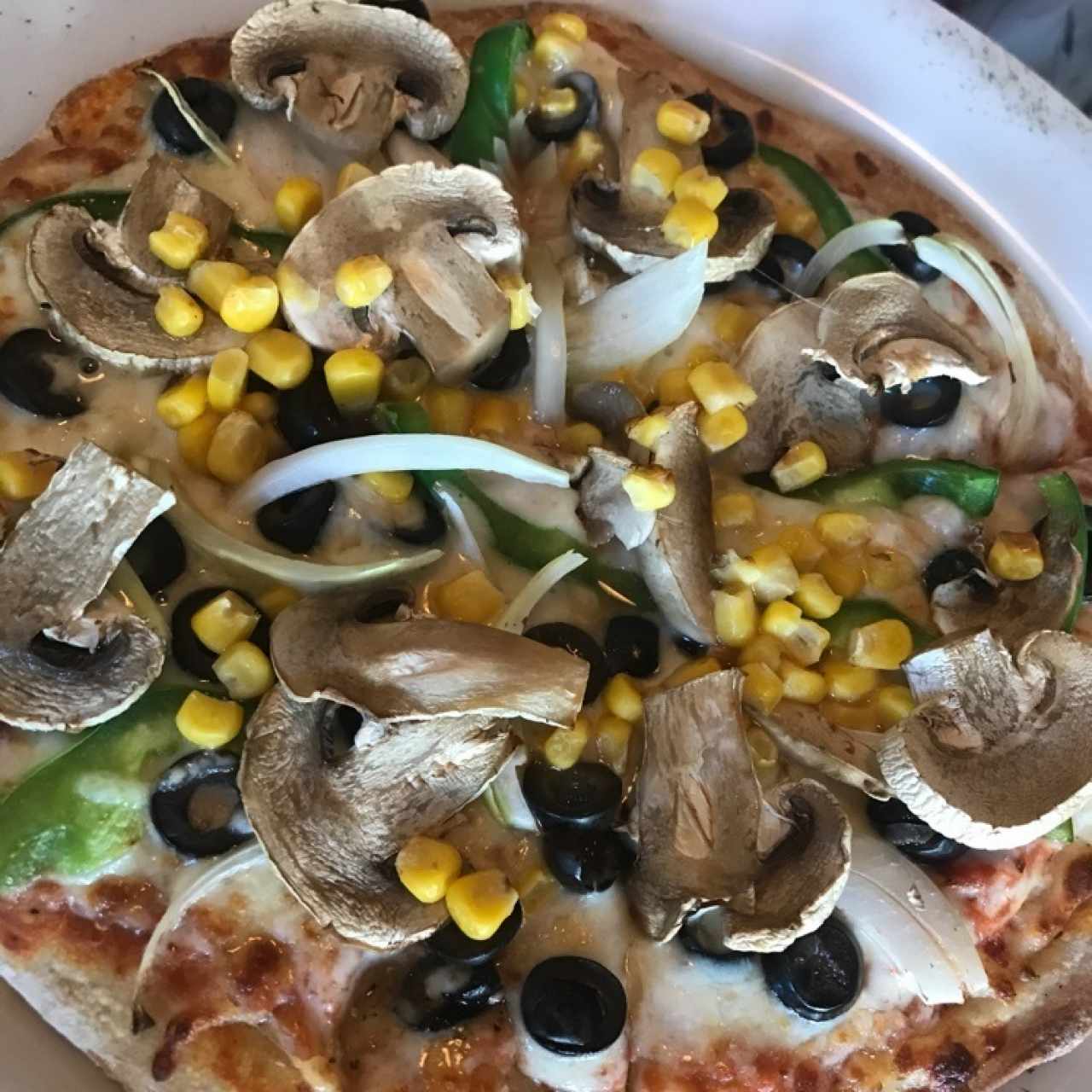 Pizza fusión - Veggies