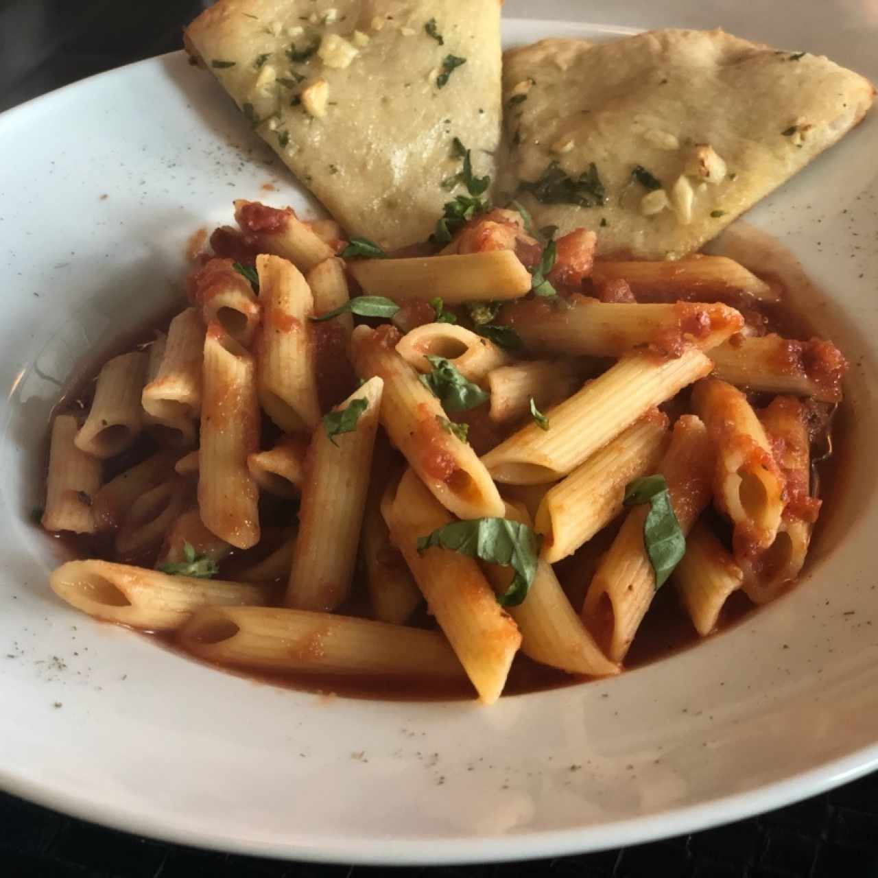 pasta pene pomodoro