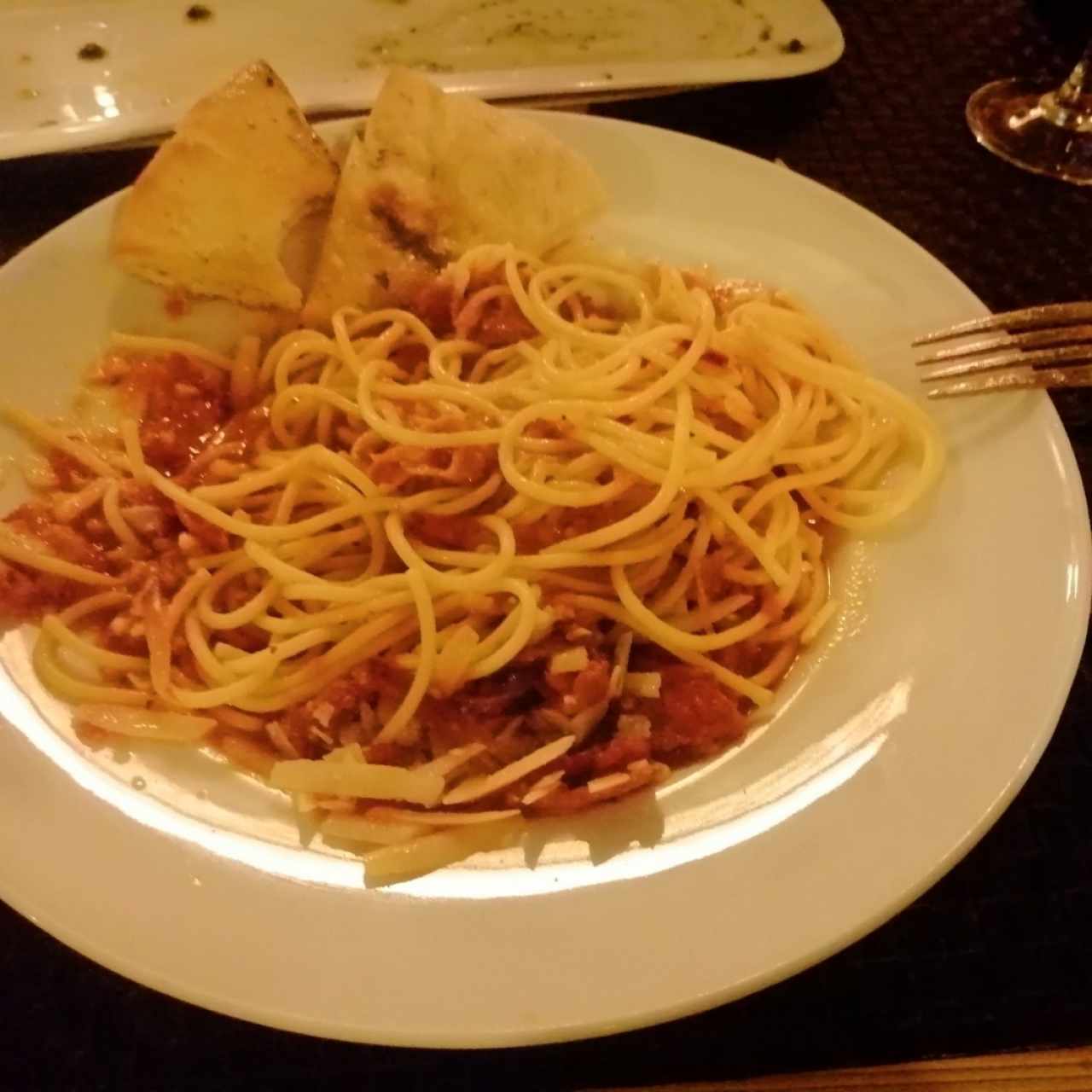 Pasta amatriciana. 