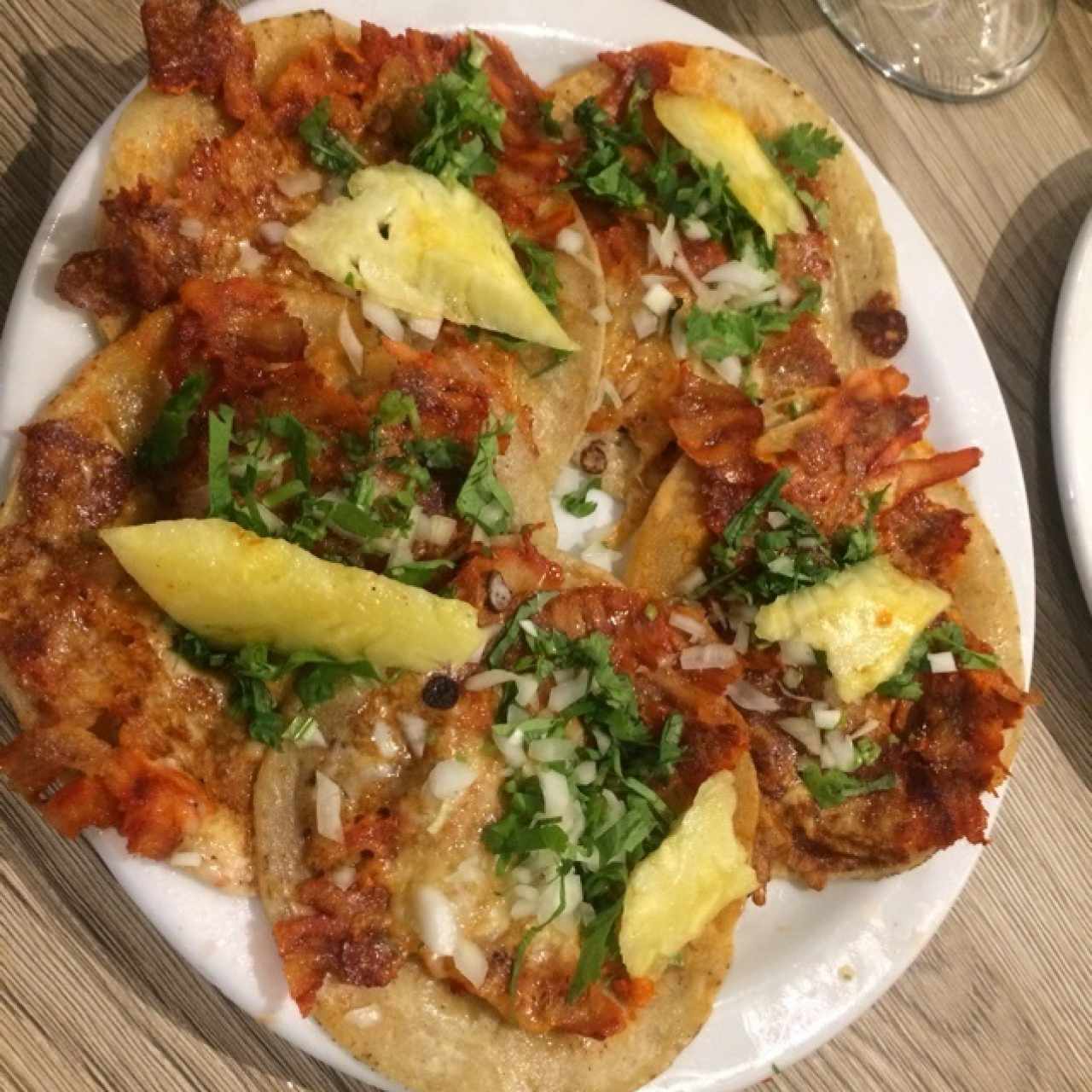 tacos al pastor x 5 unidades