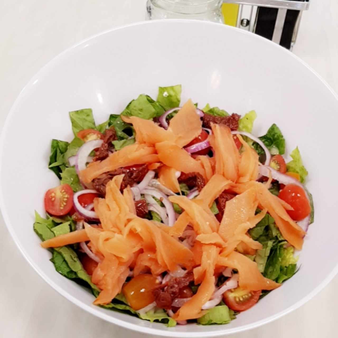 Ensalada con Salmon