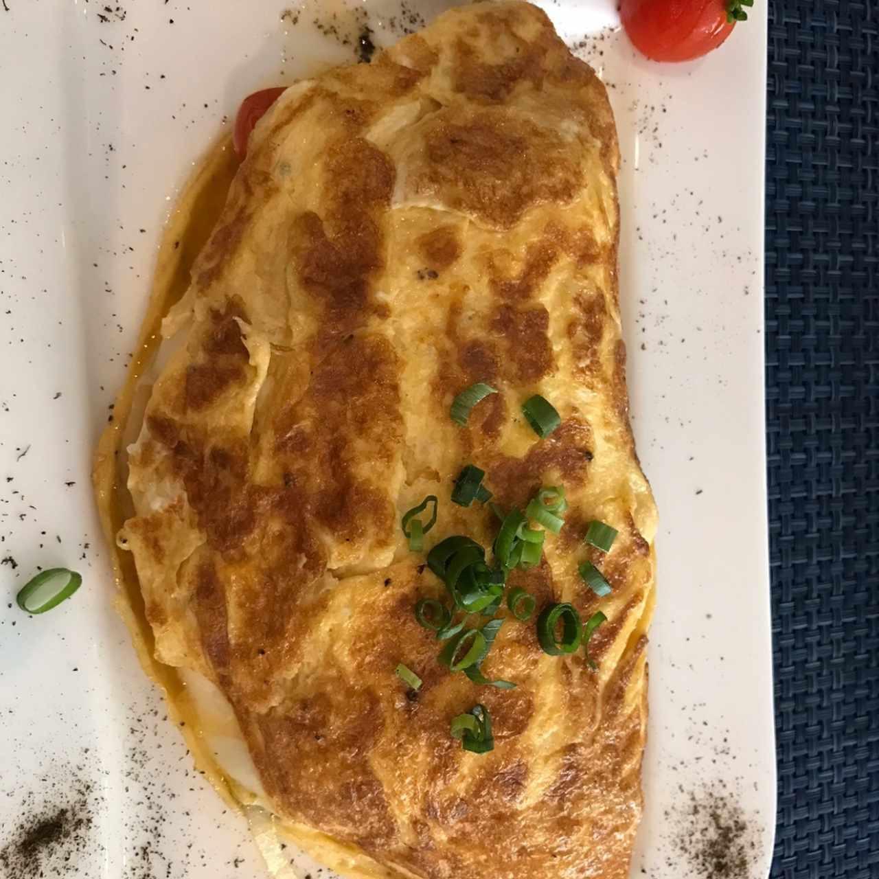 omelette de vegetales