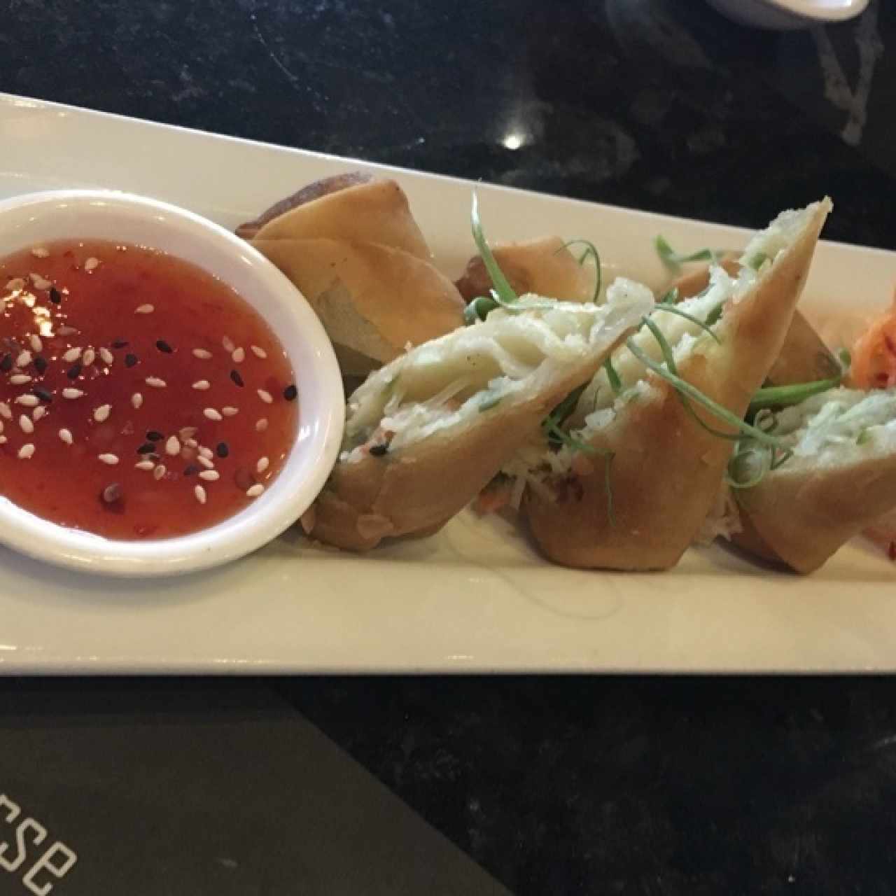 Entradas Calientes - Spring rolls