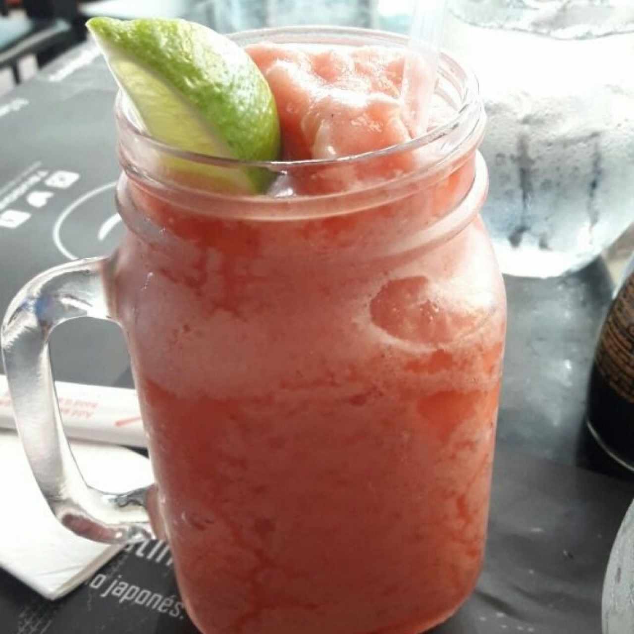 limonada de fresa