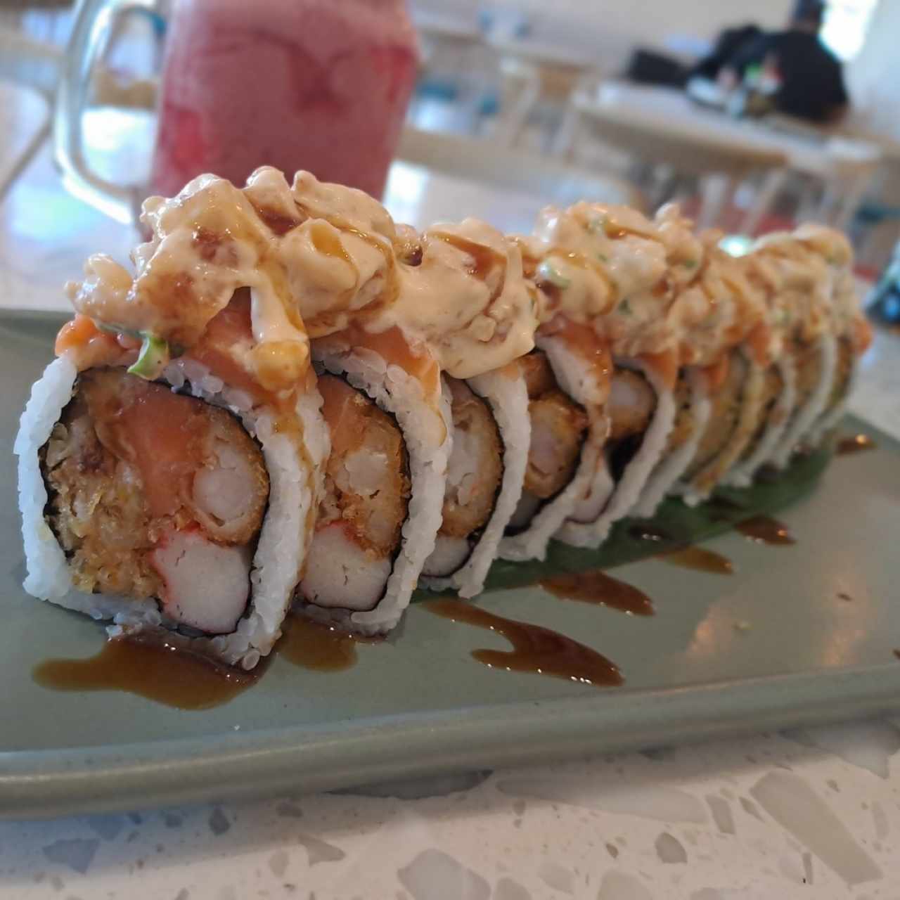 Rollos de langostino