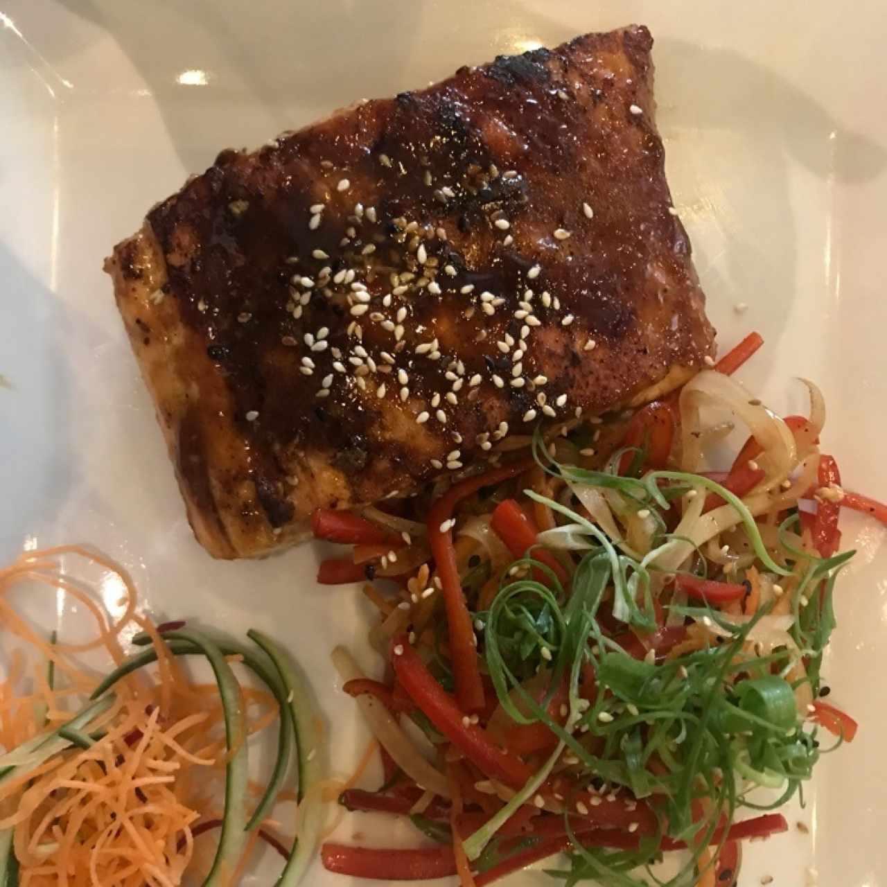 Salmón al Grill o Teriyaki