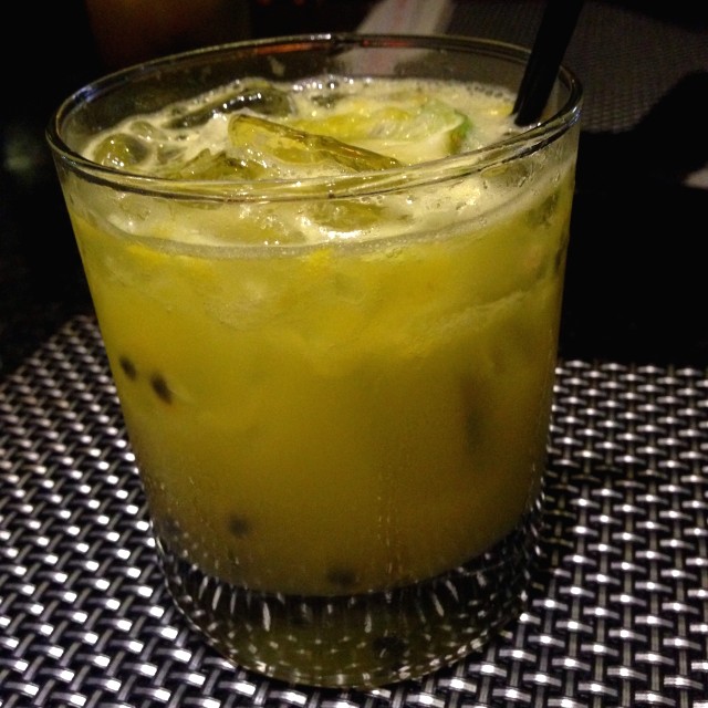 Caipiriña de maracuyá