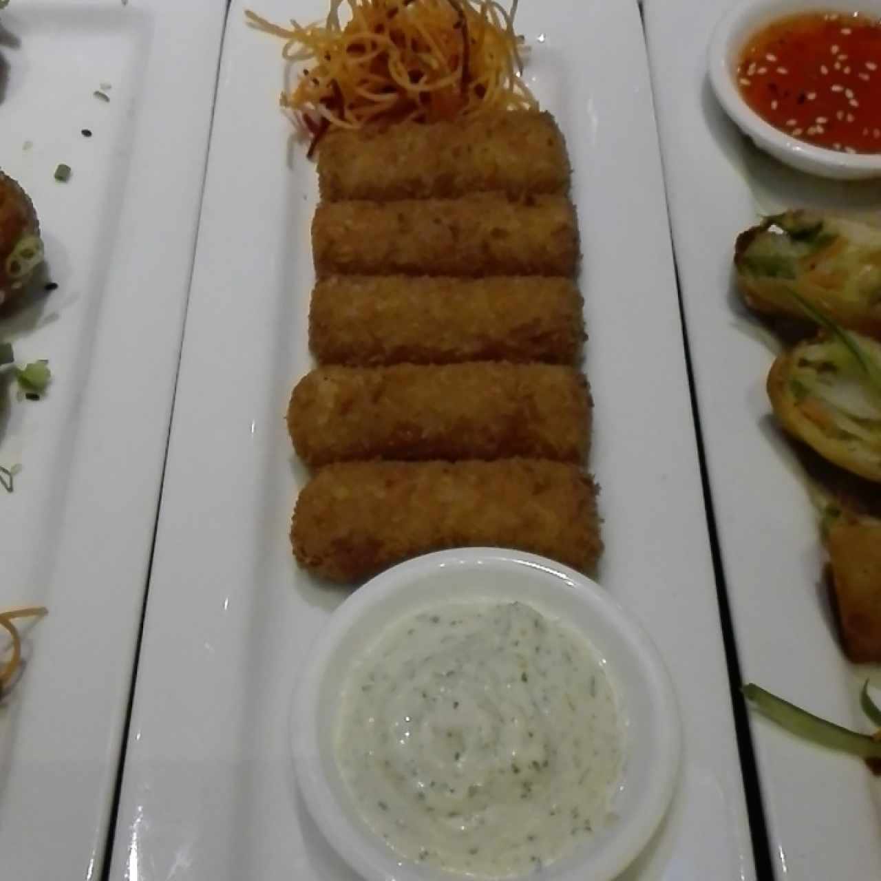 Entradas Calientes - Croqueta de cangrejo