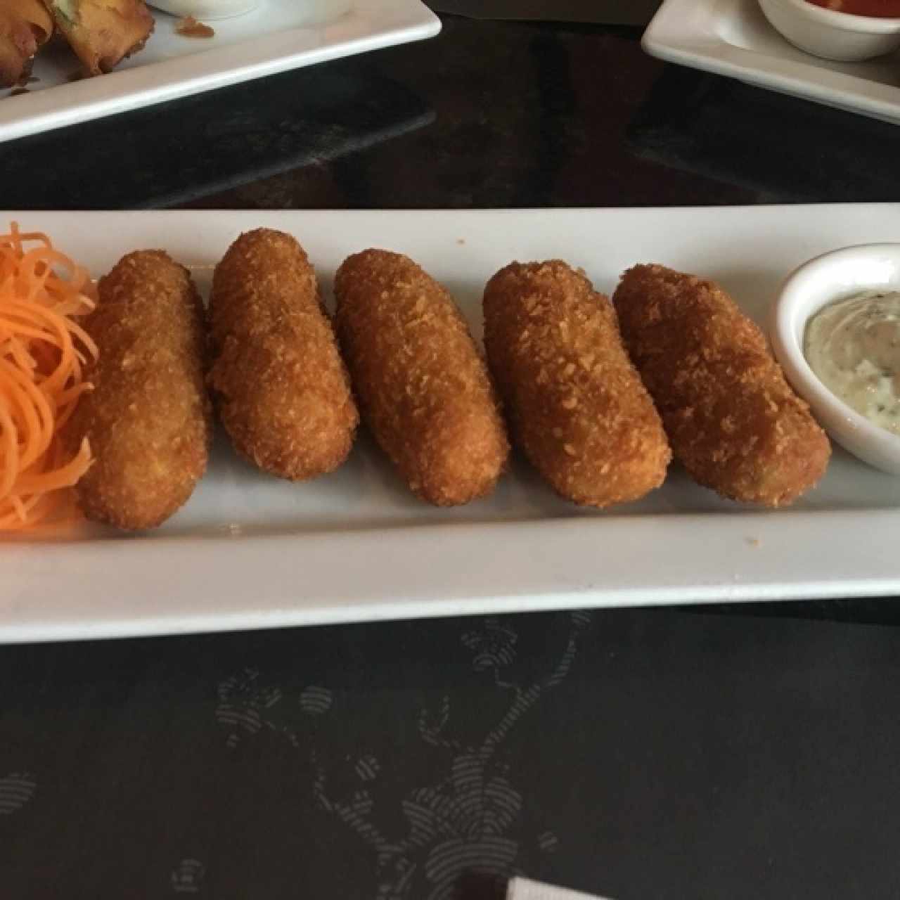 Entradas Calientes - Croqueta de cangrejo