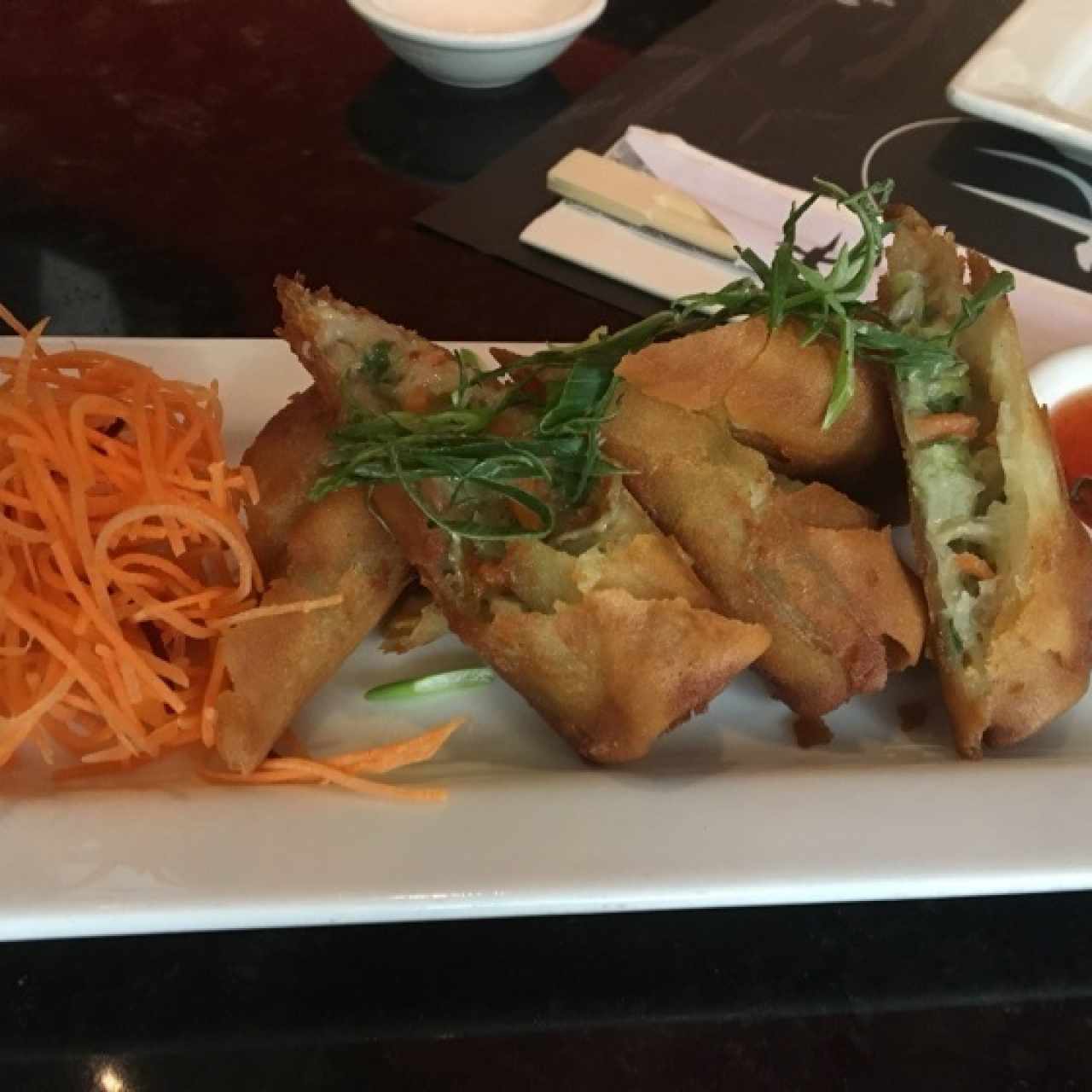 Entradas Calientes - Spring rolls